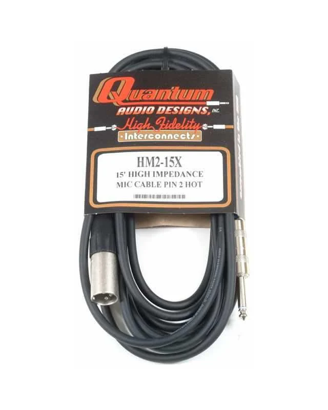 Quantum Audio Designs 1/4" Male to XLR Male Cable - Image 2