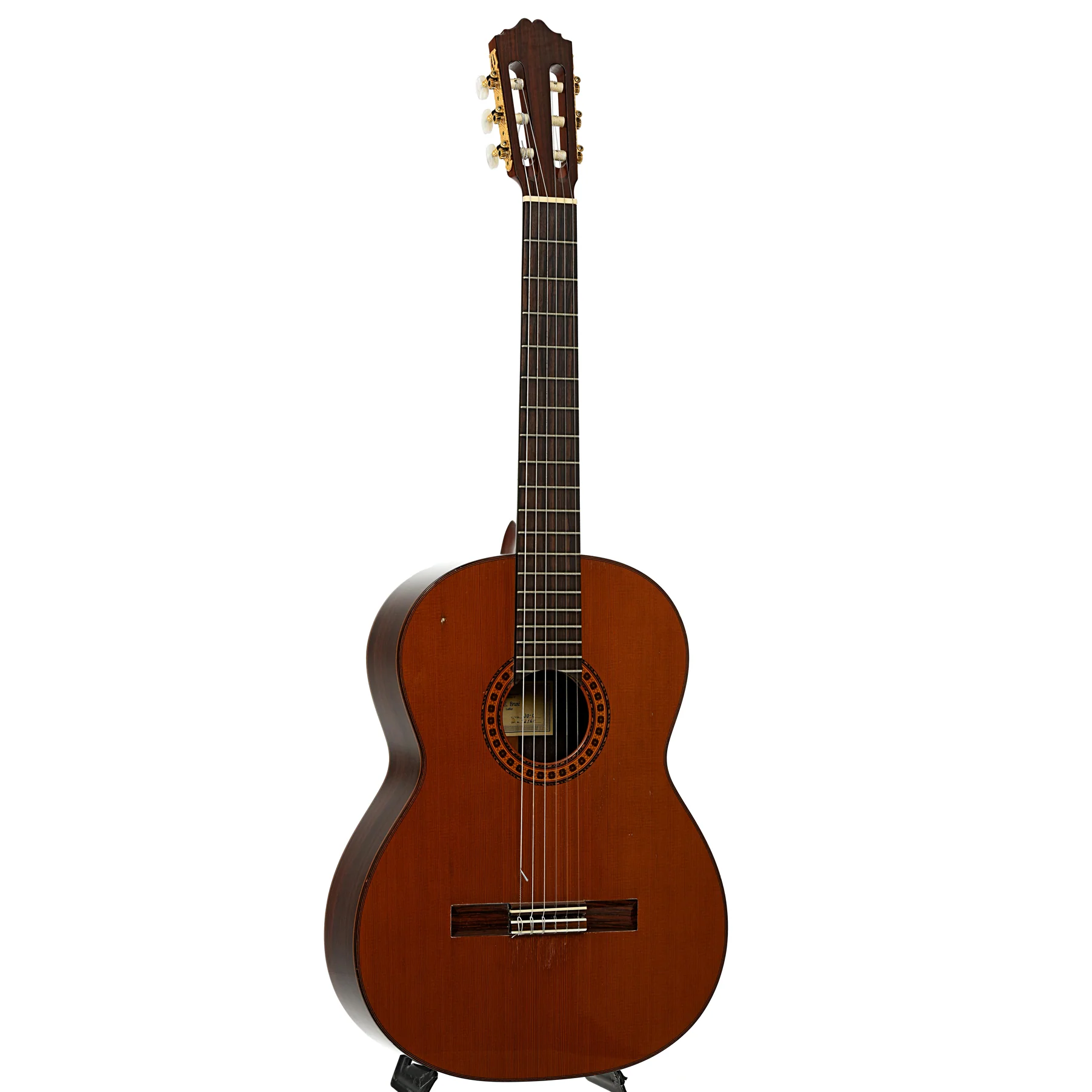 R.E. Brune Model 30-C Classical Guitar (1992) - Image 3