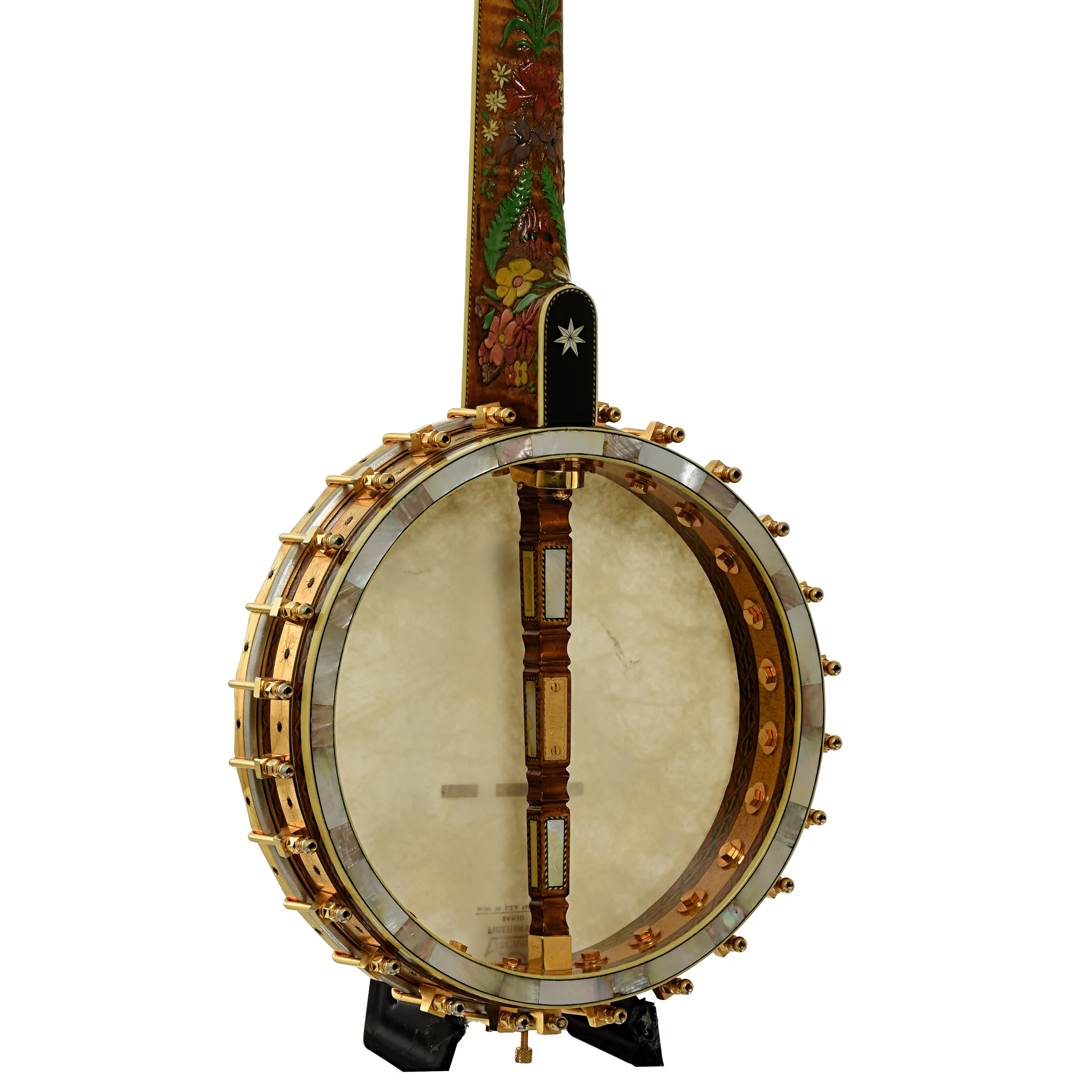 R.O. Buckmaster Deluxe Open Back Banjo (c.2000) - Image 12