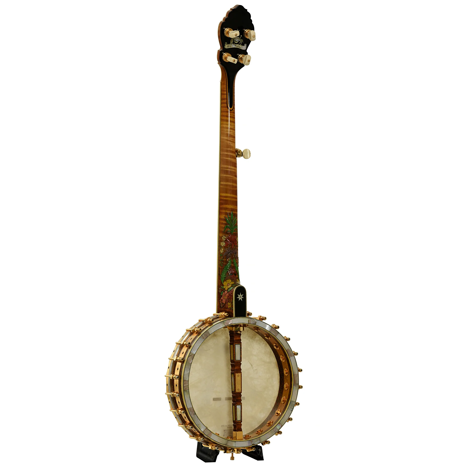 R.O. Buckmaster Deluxe Open Back Banjo (c.2000) - Image 13
