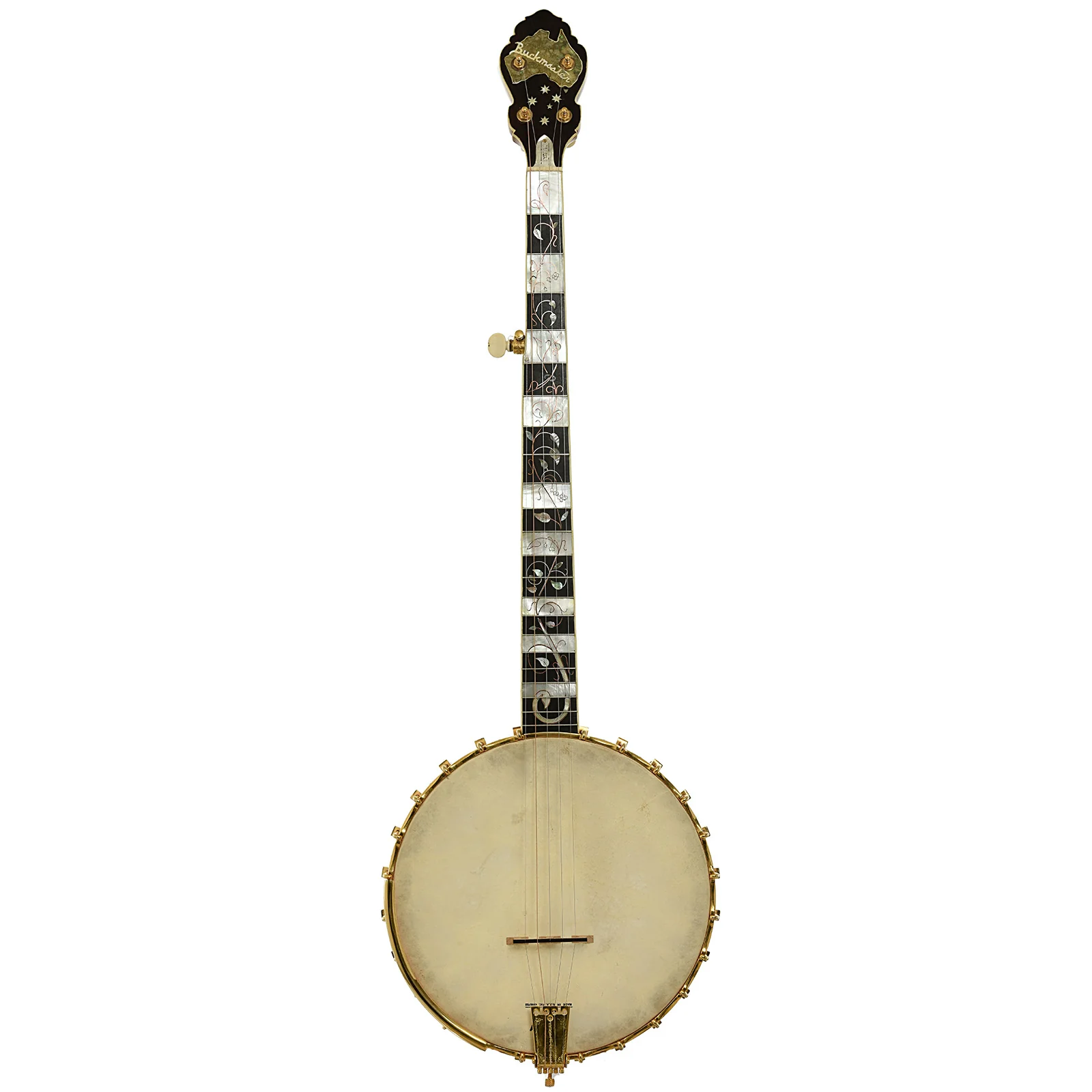 R.O. Buckmaster Deluxe Open Back Banjo (c.2000) - Image 16