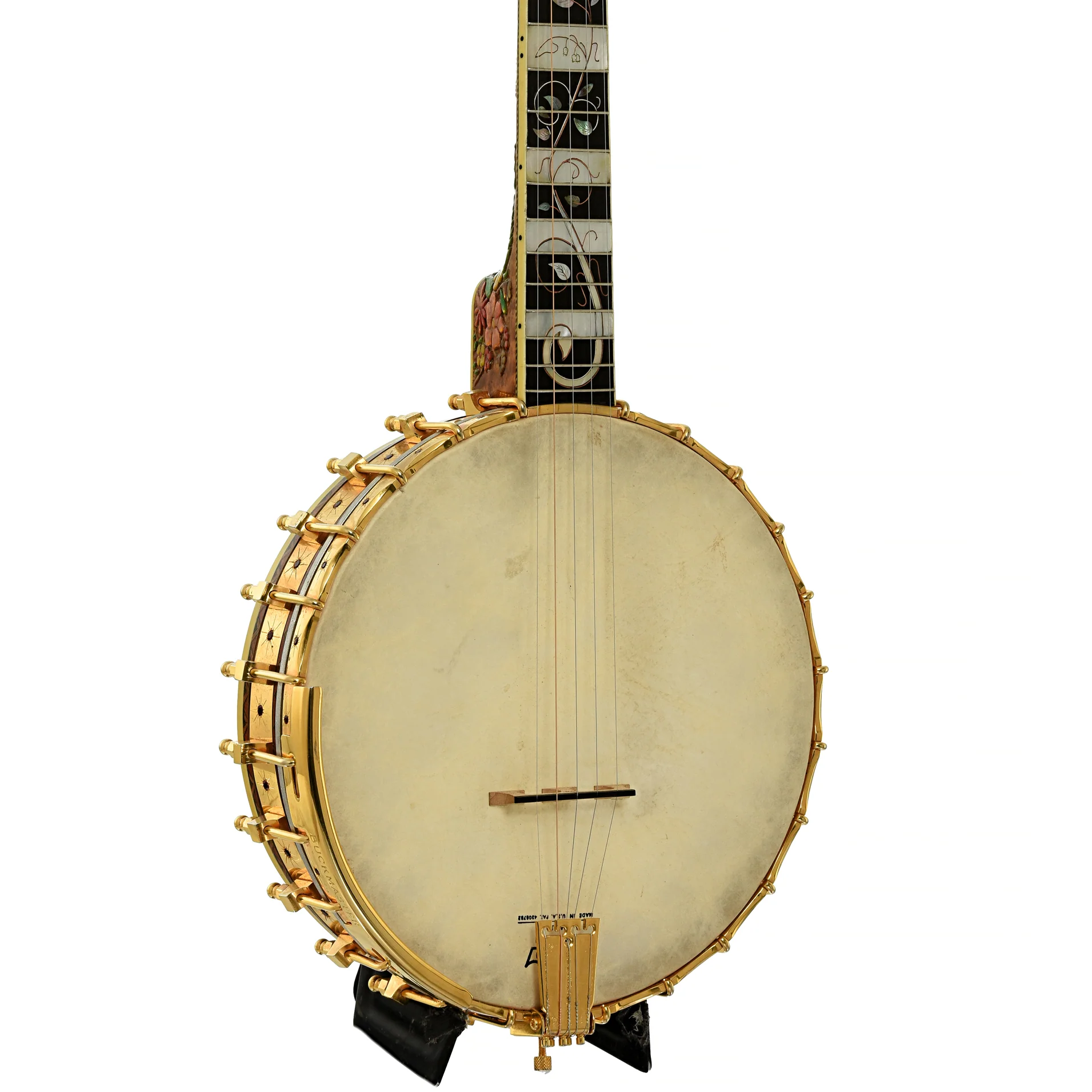 R.O. Buckmaster Deluxe Open Back Banjo (c.2000) - Image 2