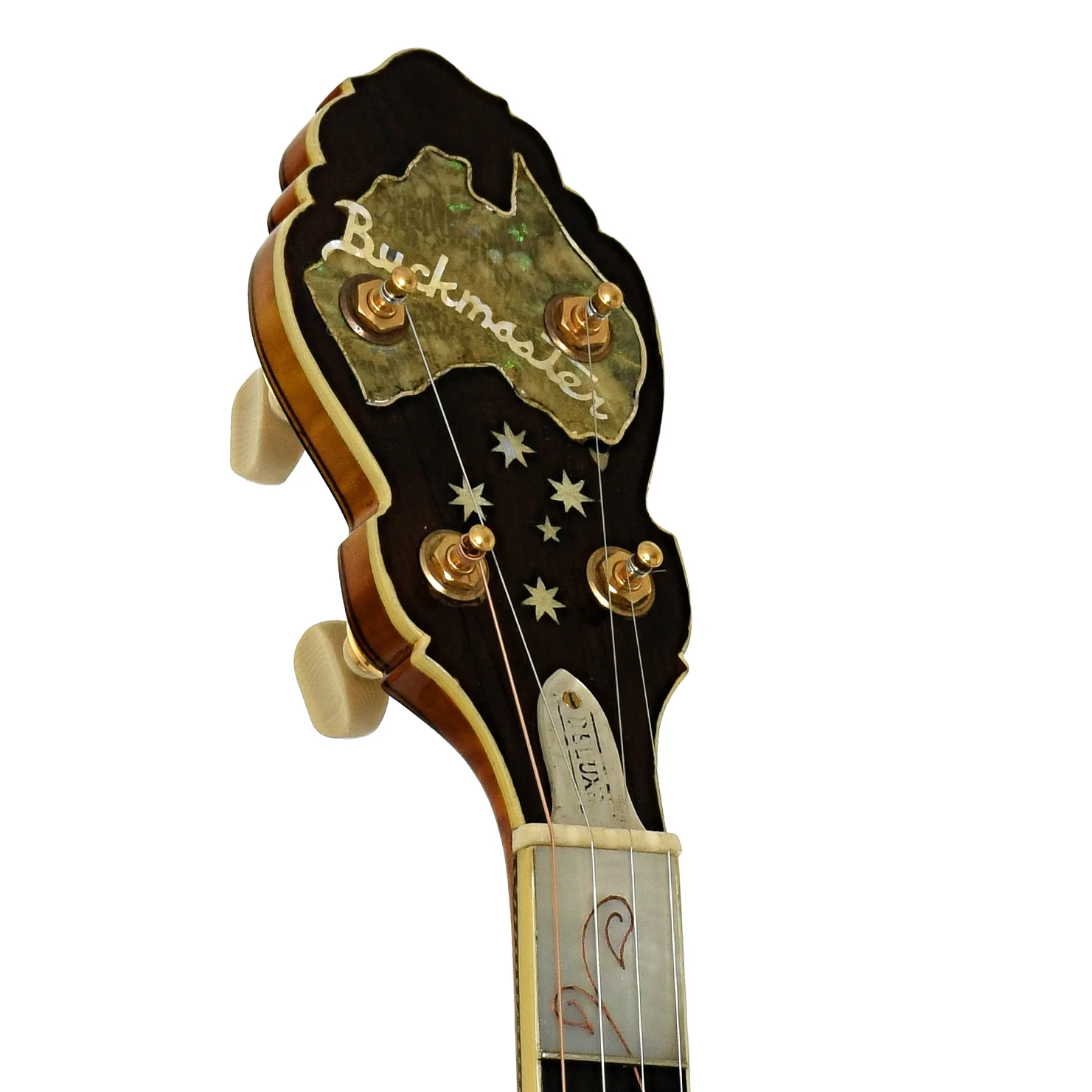 R.O. Buckmaster Deluxe Open Back Banjo (c.2000) - Image 8