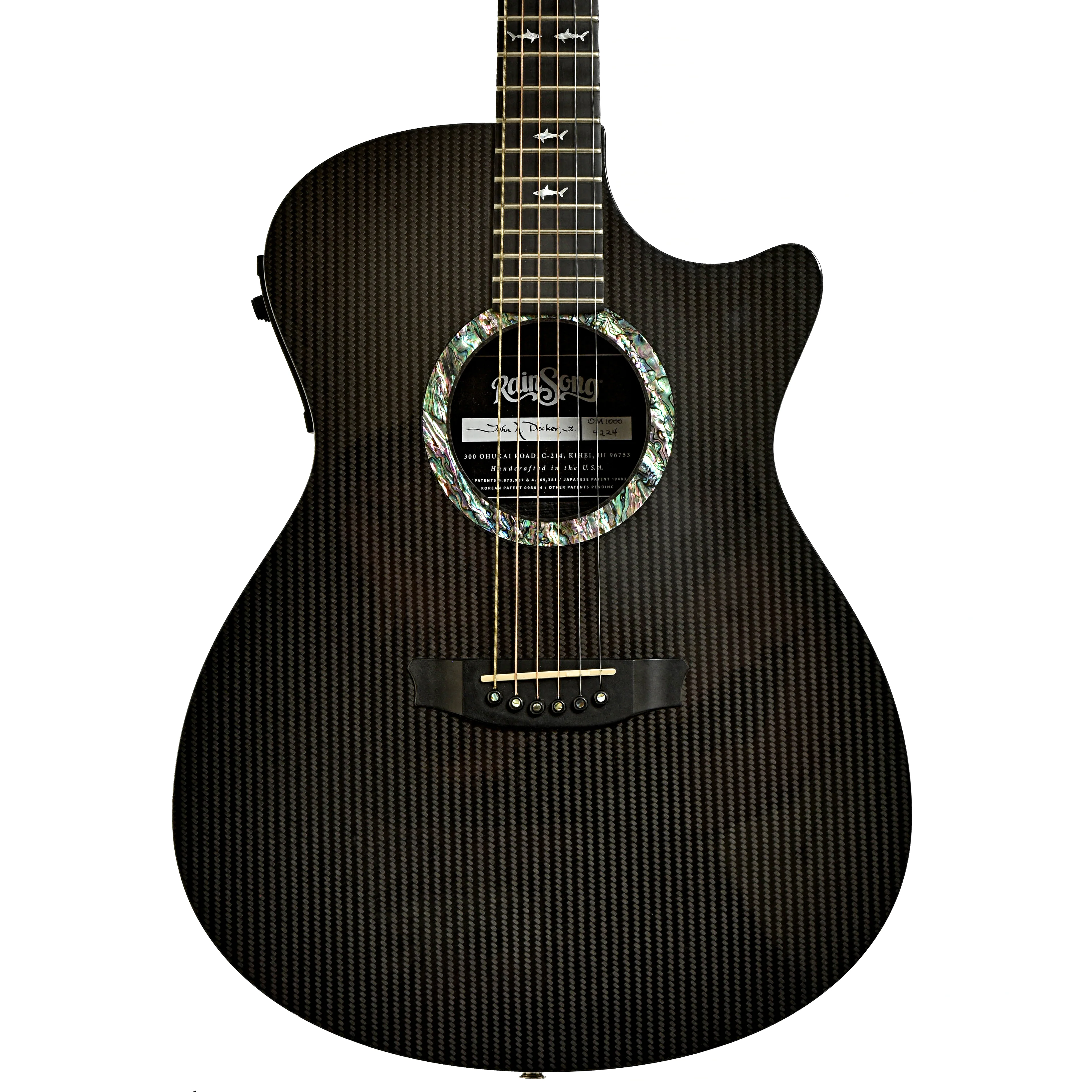 RainSong OM1000 Acoustic-Electric Guitar (c.2001) - Image 2