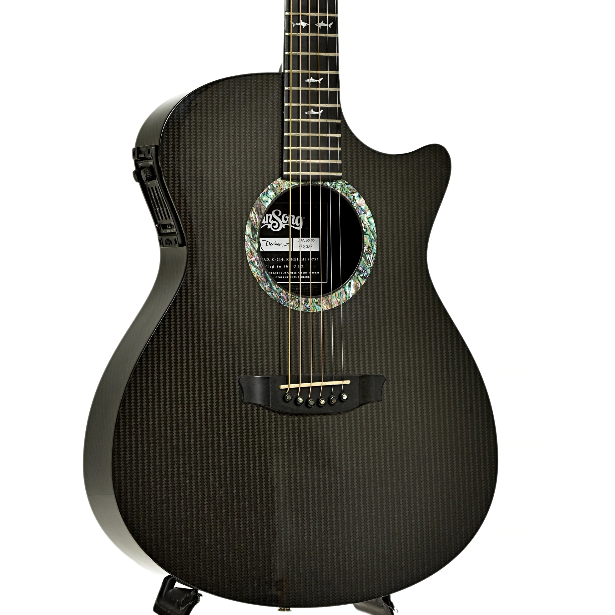 RainSong OM1000 Acoustic-Electric Guitar (c.2001) - Image 4