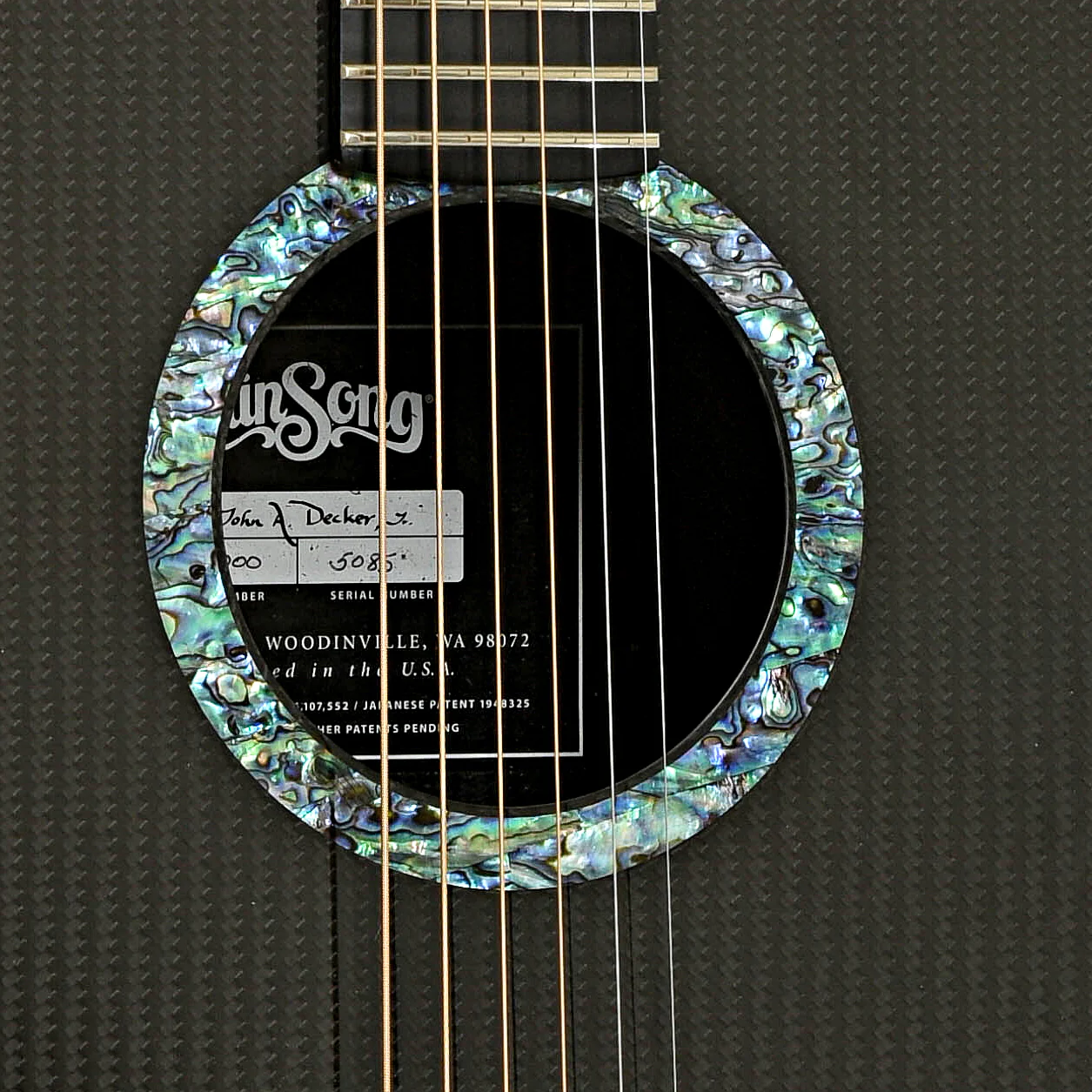 Rainsong JM1000 Jumbo Guitar (c.2002) - Image 6