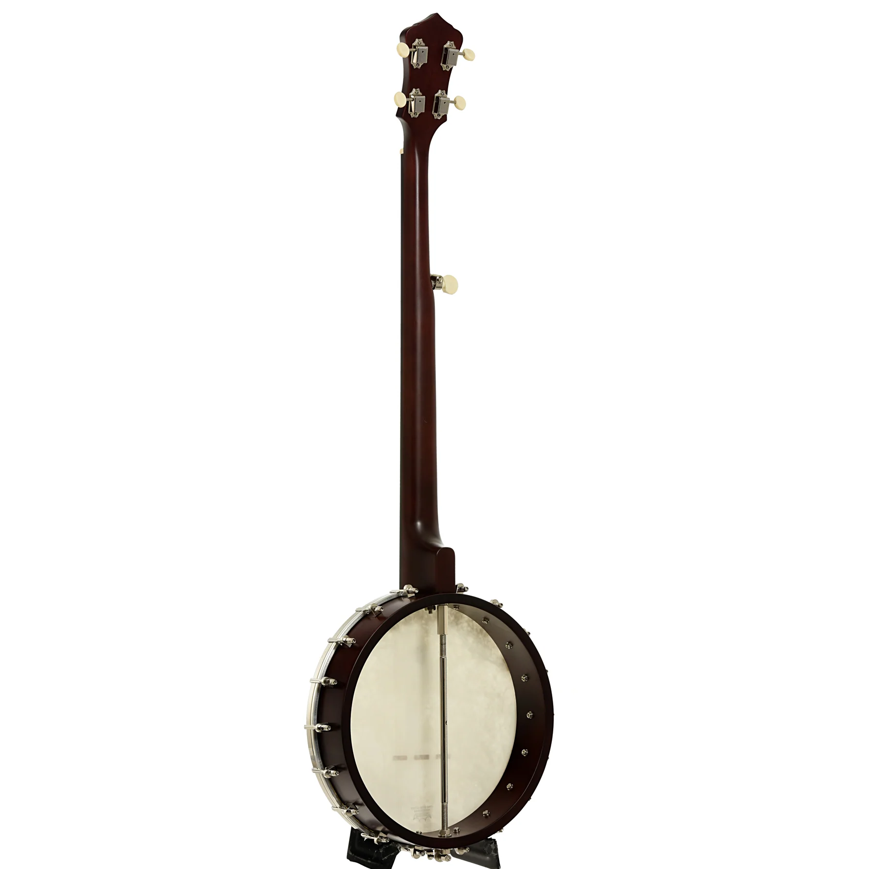 Recording King Dirty 30s Open Back Banjo Mahogany - Image 13