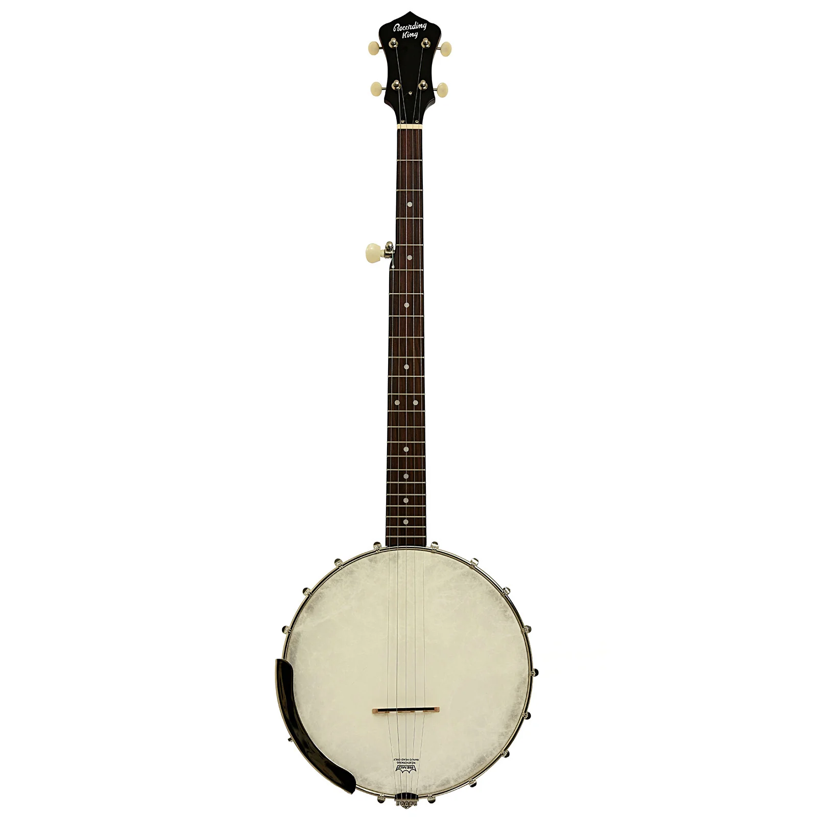 Recording King Dirty 30s Open Back Banjo Mahogany - Image 15