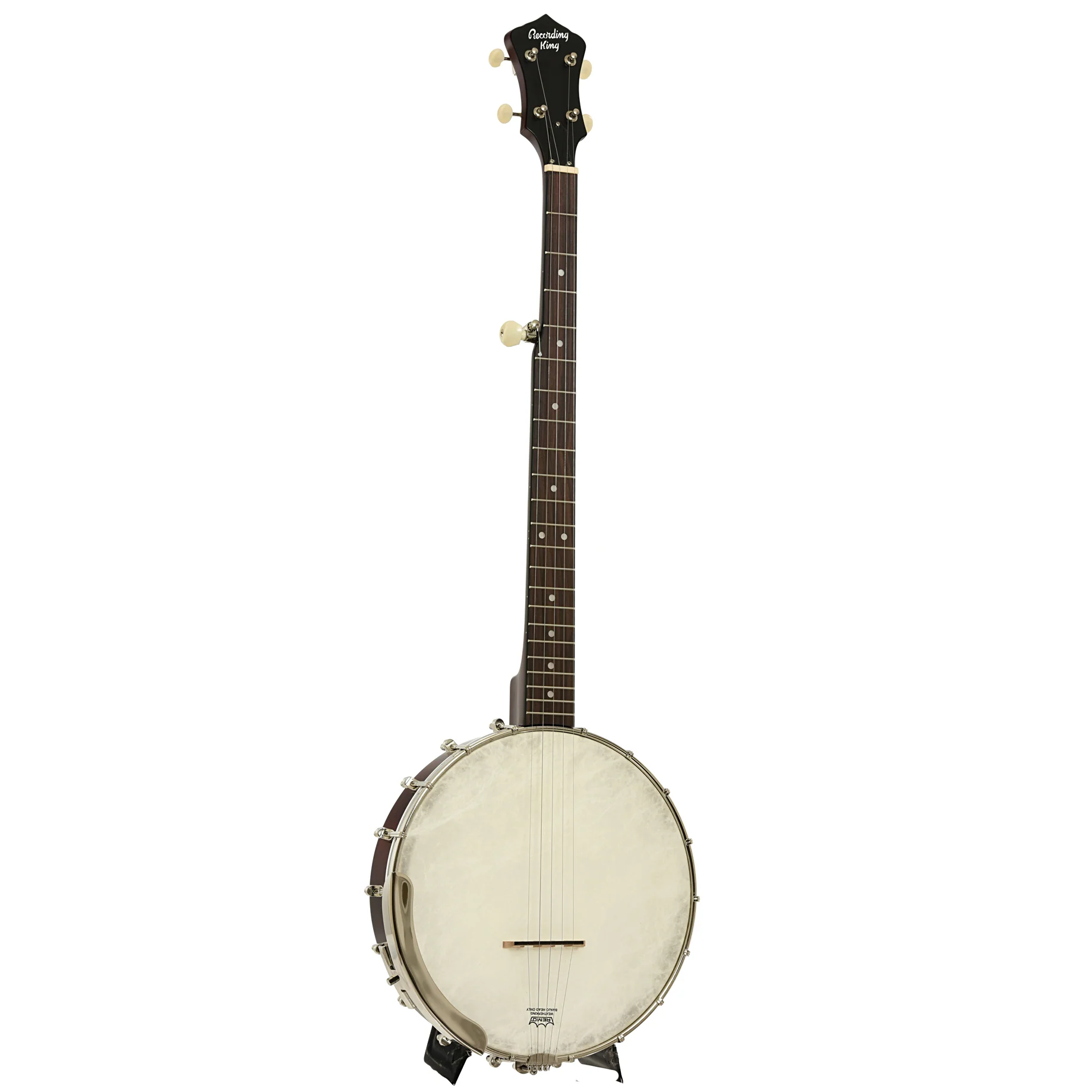 Recording King Dirty 30s Open Back Banjo Mahogany - Image 3