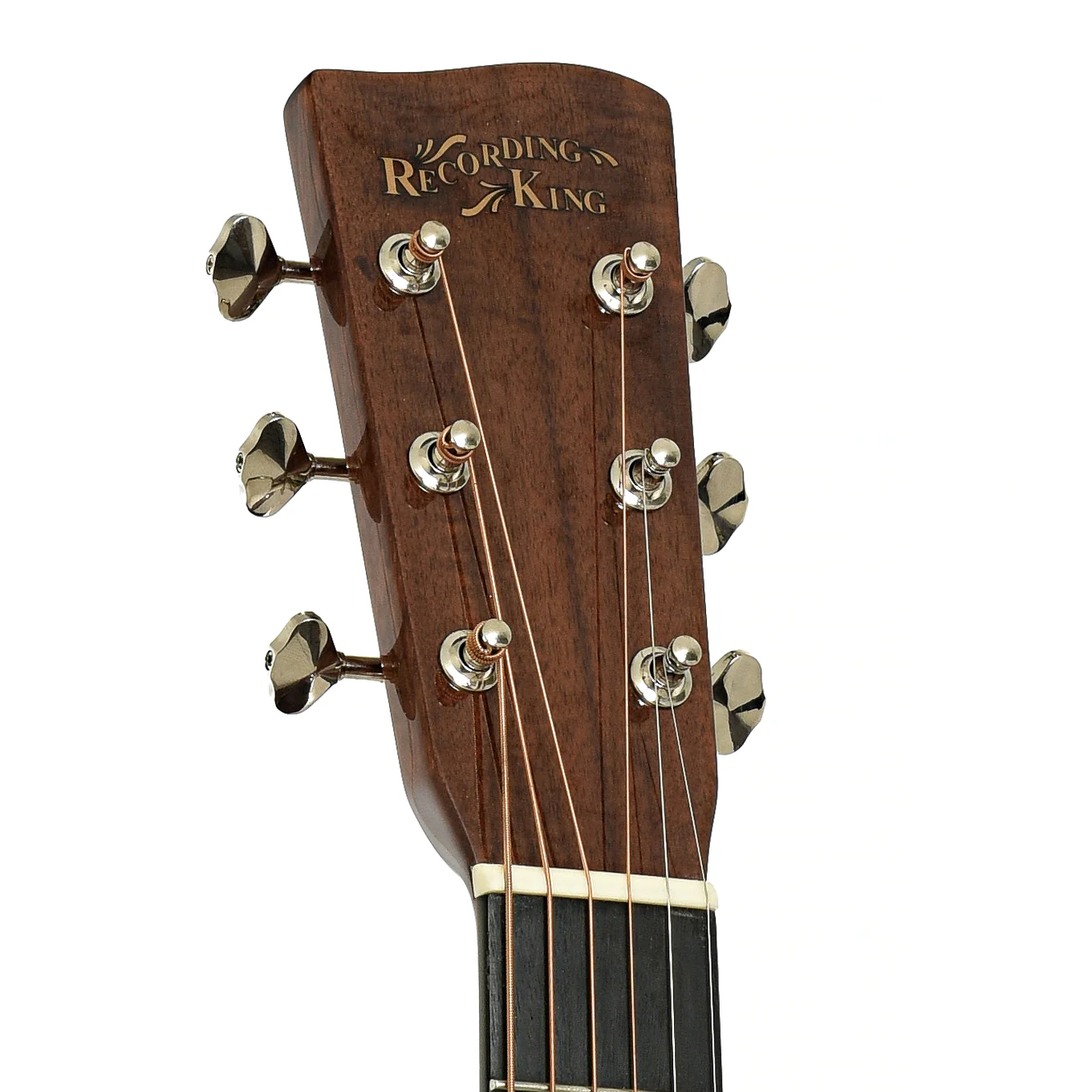Recording King Koa 12-Fret 000 Acoustic Guitar (2023) - Image 8