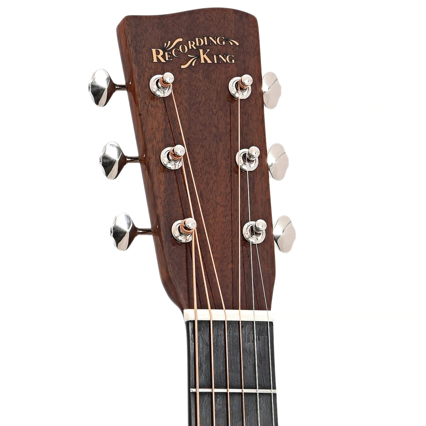 Recording King Koa 12-Fret 000 Acoustic Guitar - Image 8