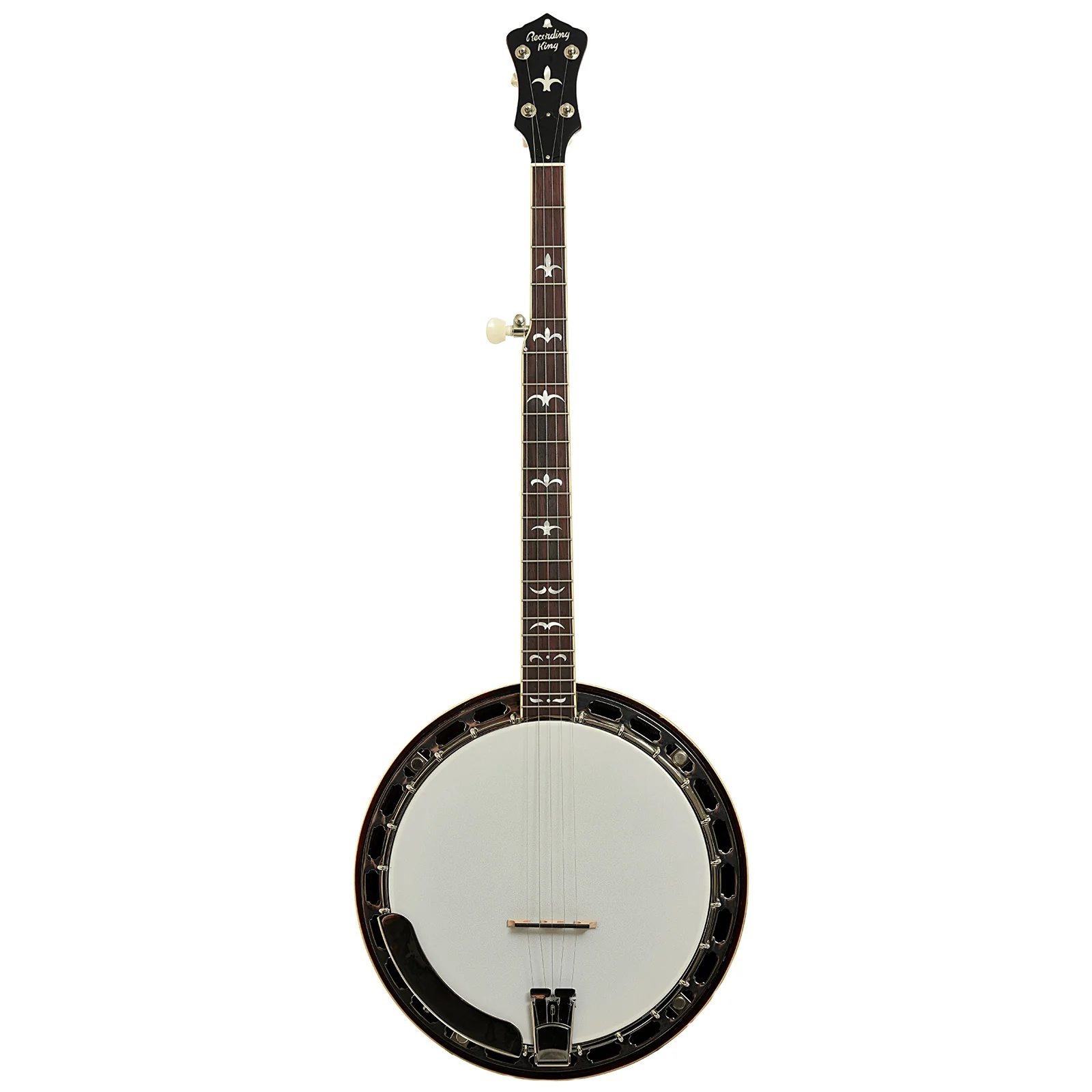 Recording King Madison Resonator Banjo, Mahogany - Image 15