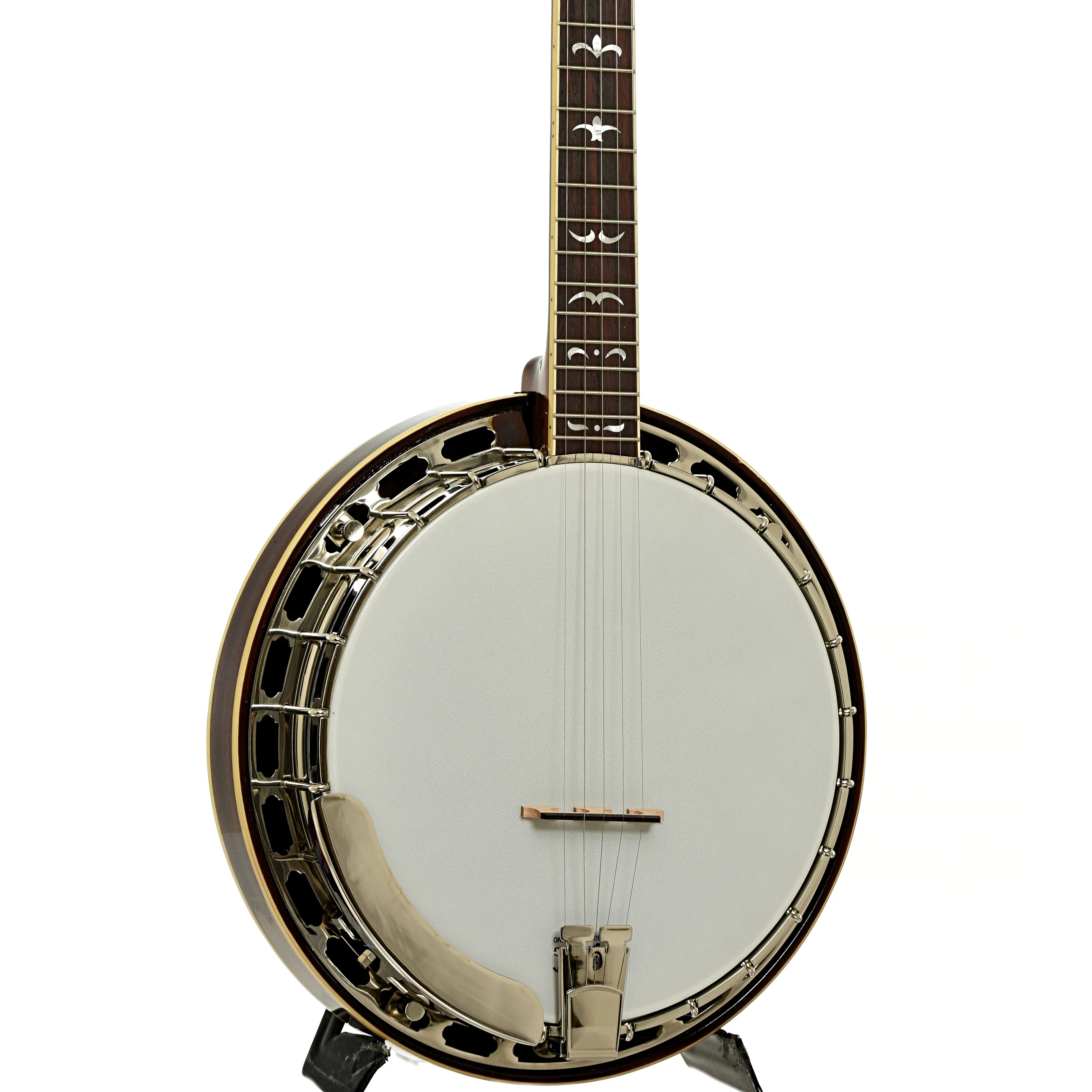Recording King Madison Resonator Banjo, Mahogany - Image 2