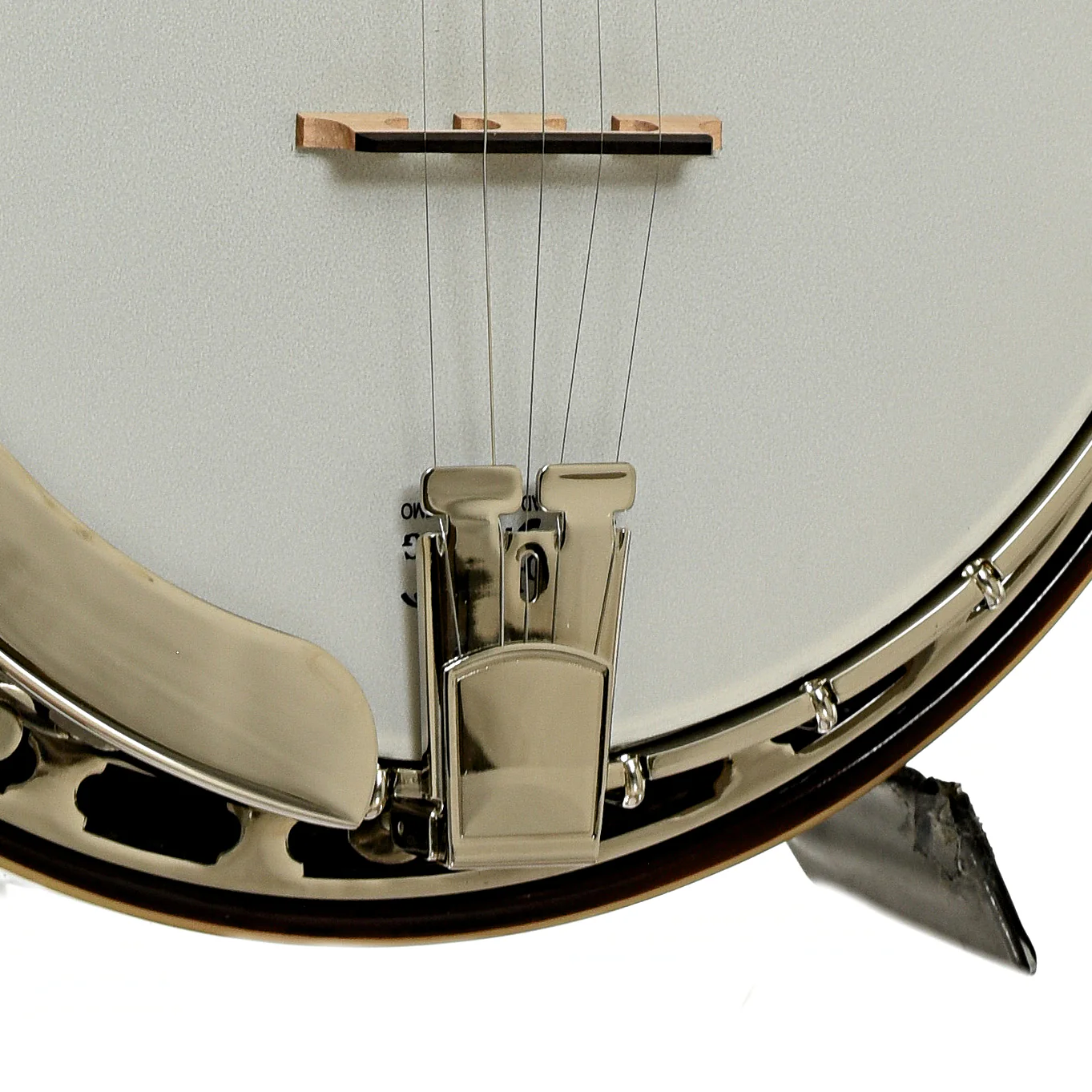 Recording King Madison Resonator Banjo, Mahogany - Image 4
