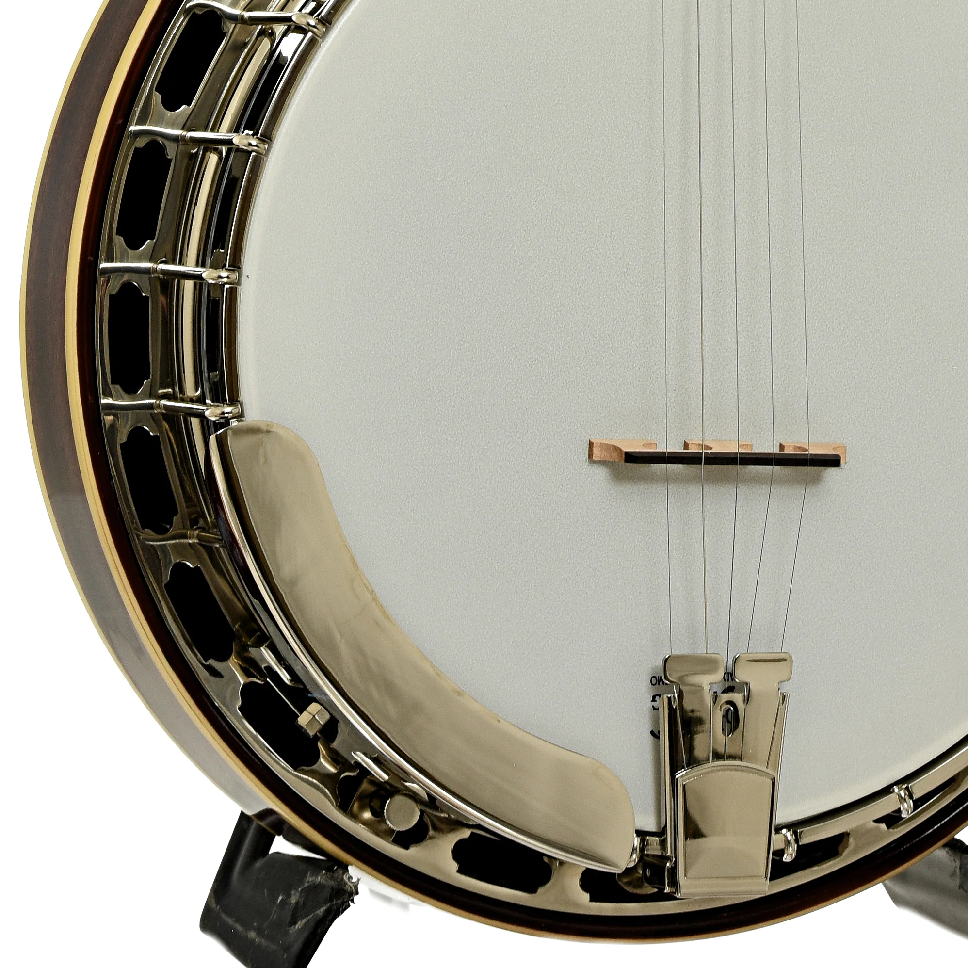 Recording King Madison Resonator Banjo, Mahogany - Image 5