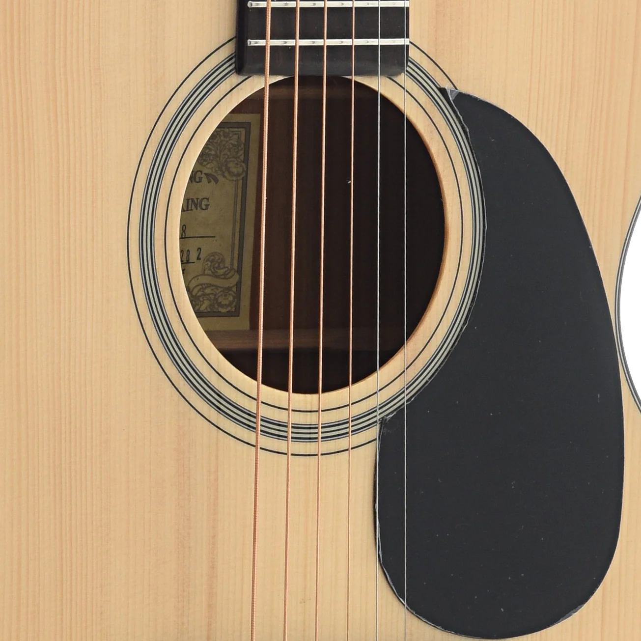 Recording King RO-318 Mahogany 000 Acoustic Guitar with Deluxe Adirondack Top - Image 7