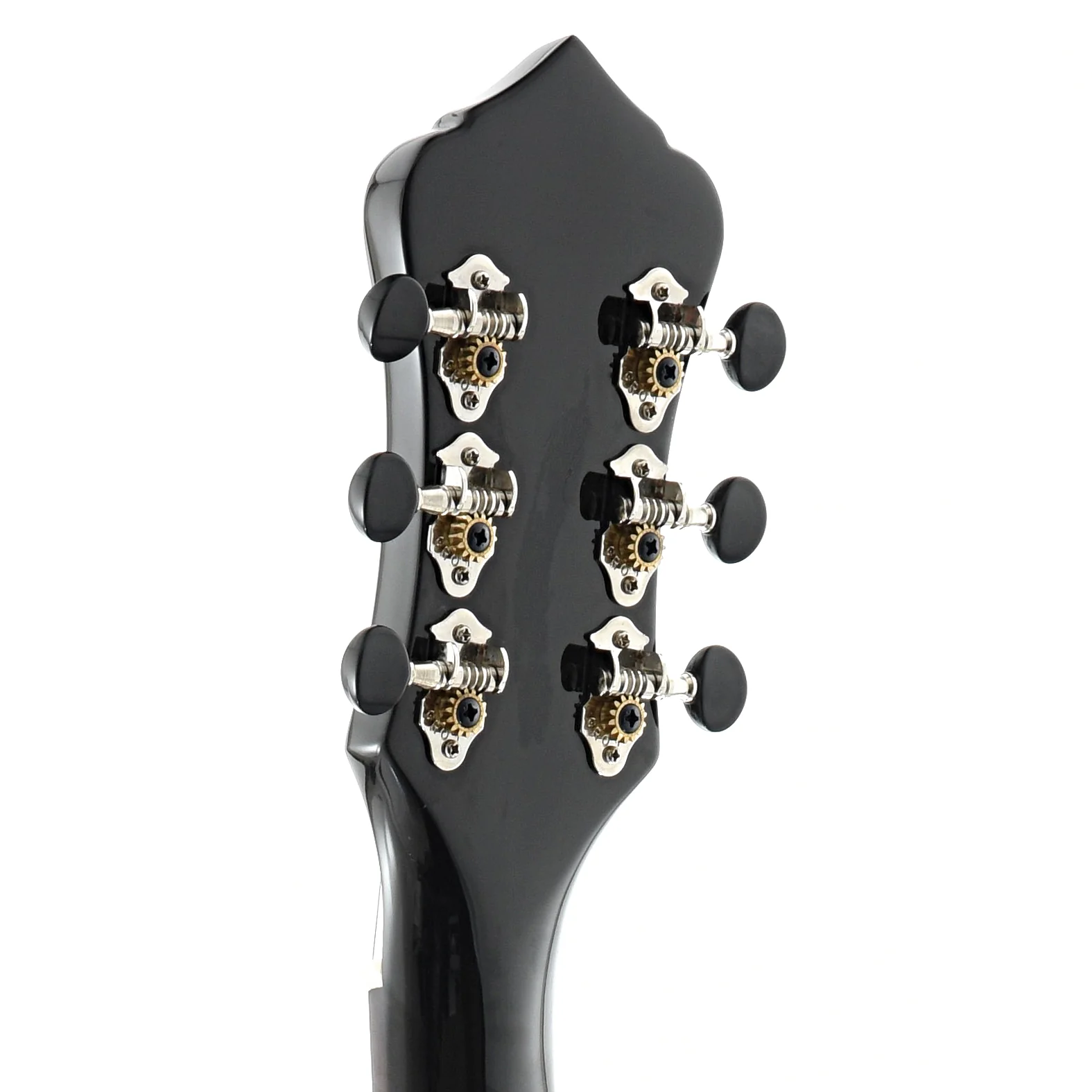 Recording King Rattlesnake Wood Body Roundneck Resonator Guitar with Fishman Pickup - Image 8
