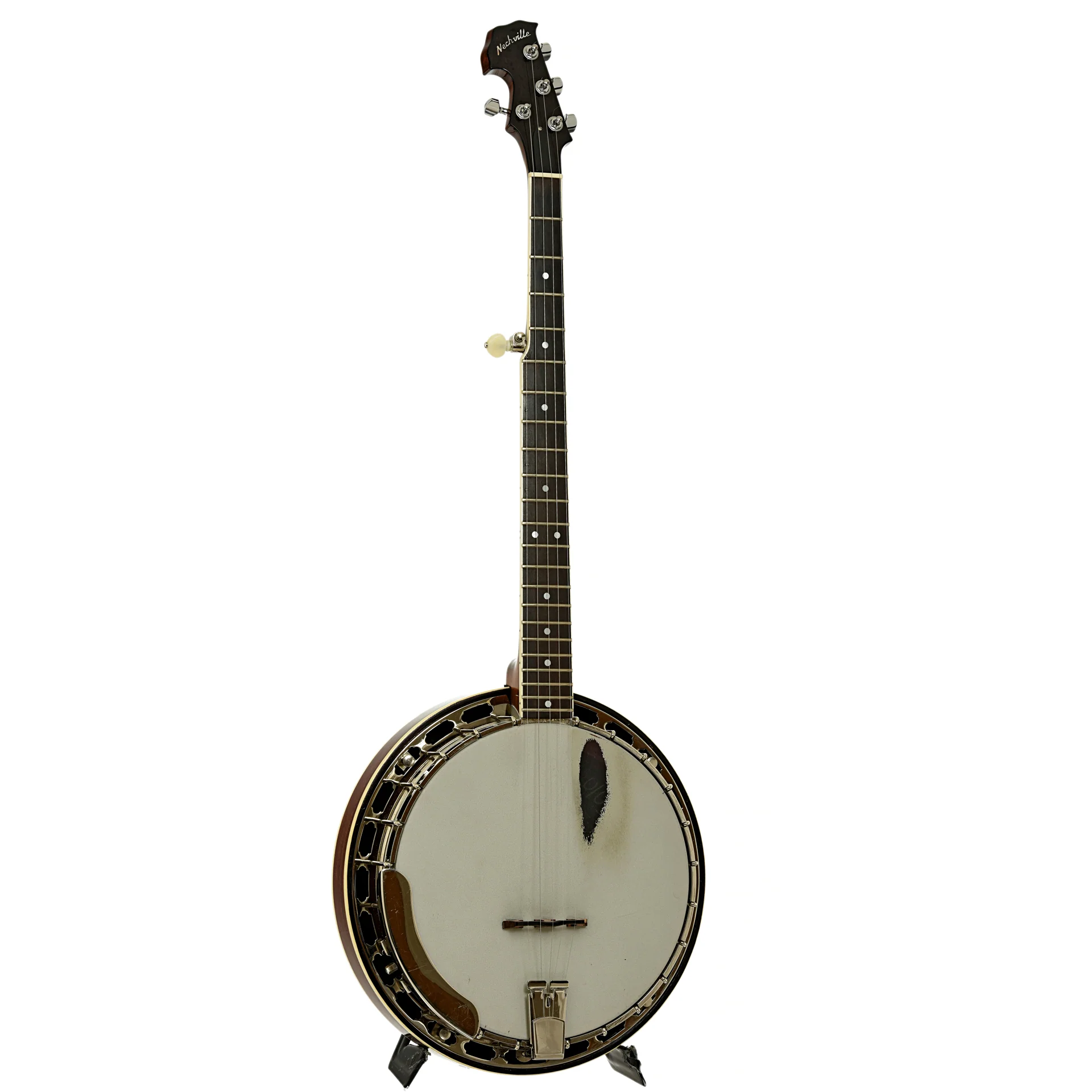 Recording King Nechville Conversion 5-string Resonator Banjo (c.2000) - Image 3