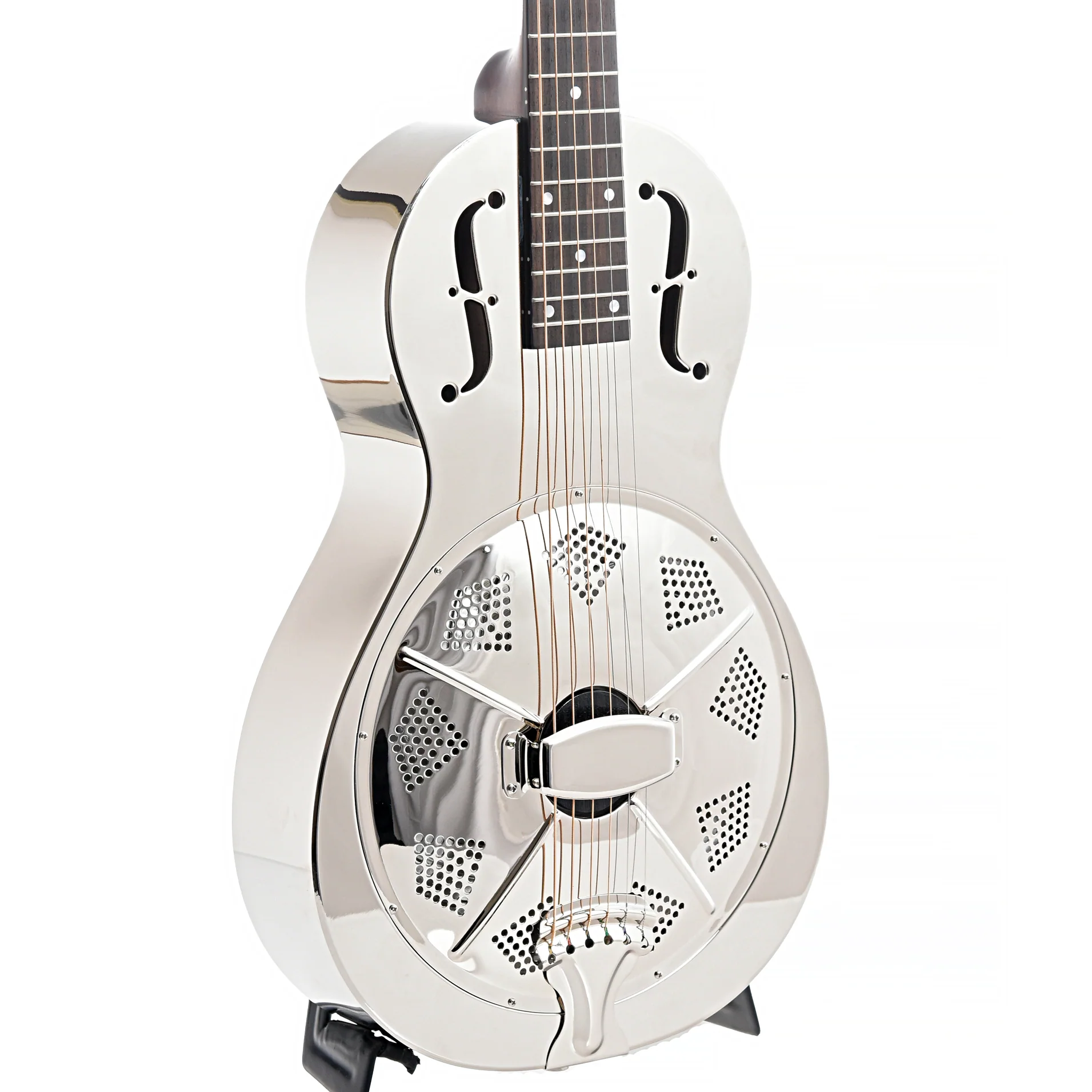 Recording King RM-993 Metal Body Parlor Resonator Guitar - Image 4