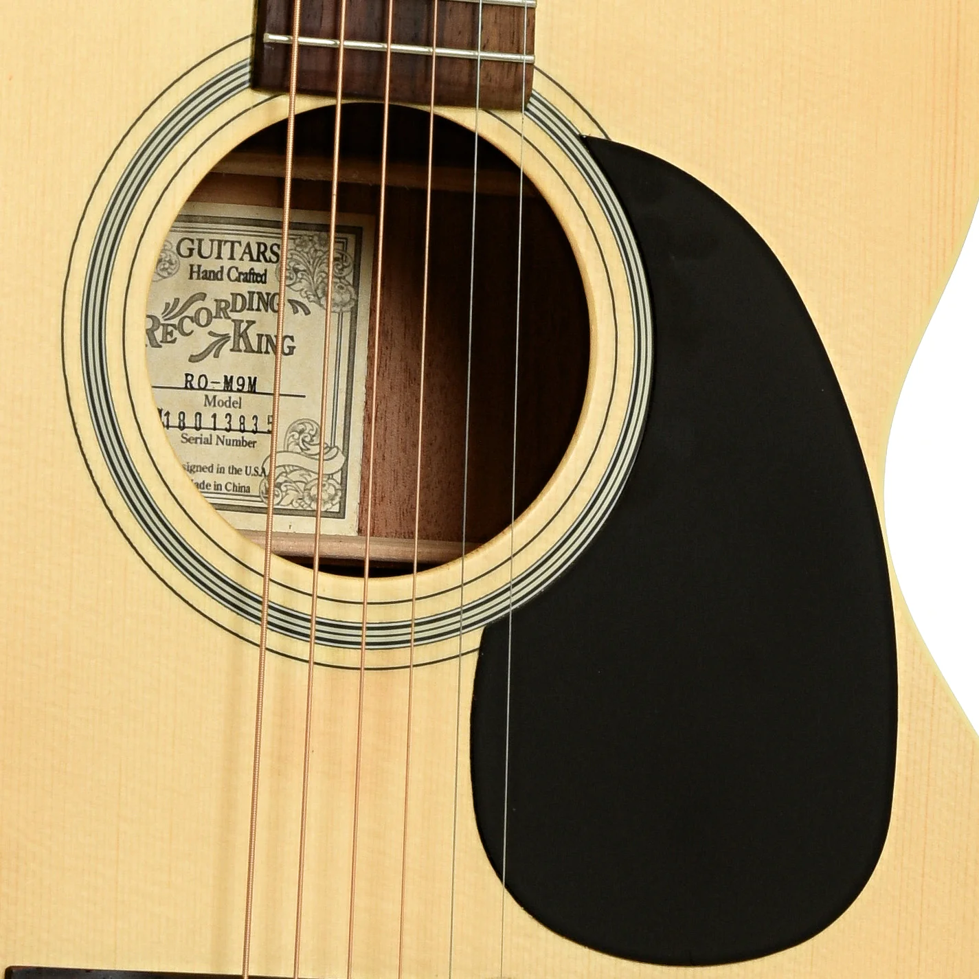 Recording King RO-M9M 000 Acoustic Guitar (2018) - Image 6