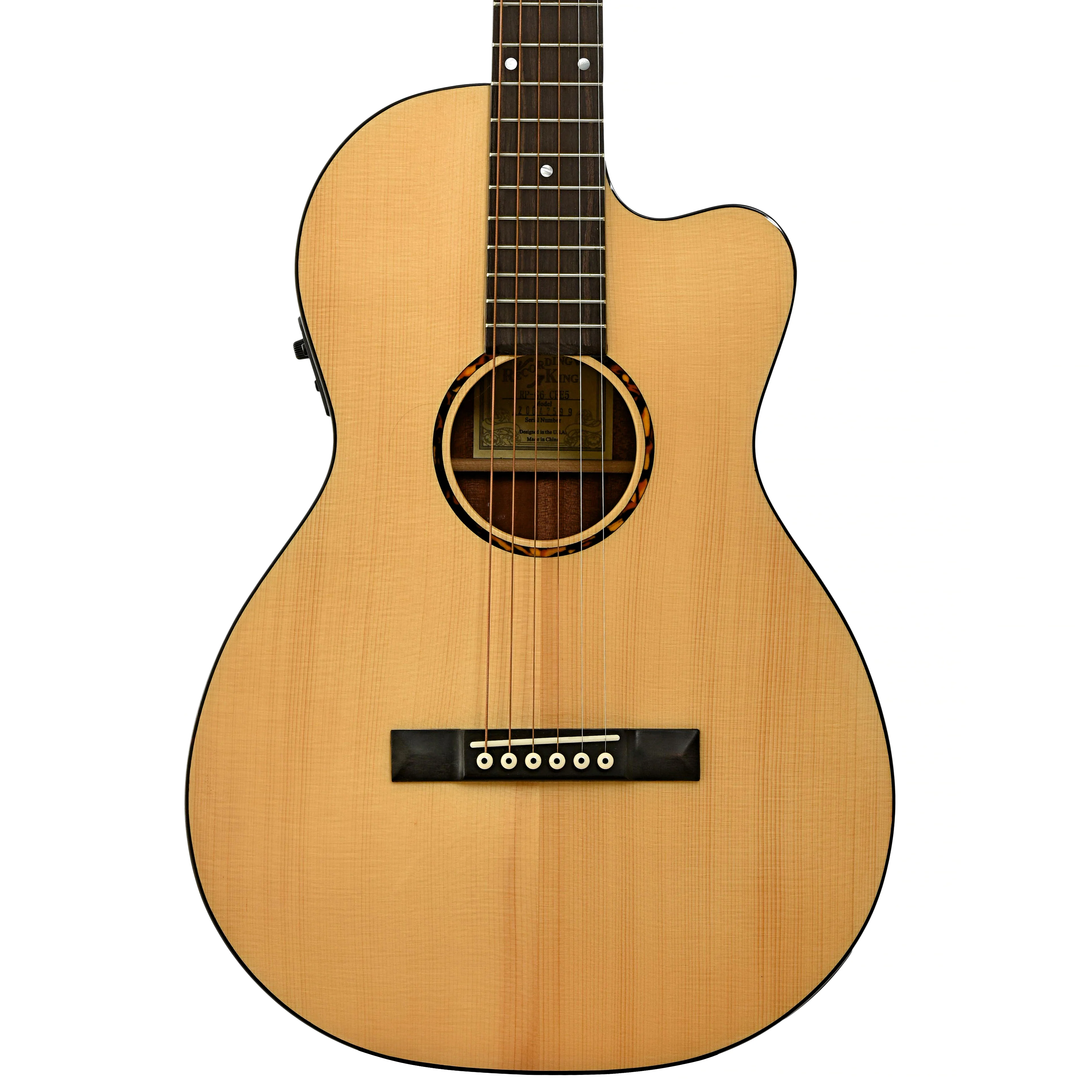Recording King RP-G6-CFE5 0 Cutaway Acoustic Guitar (2020) - Image 2