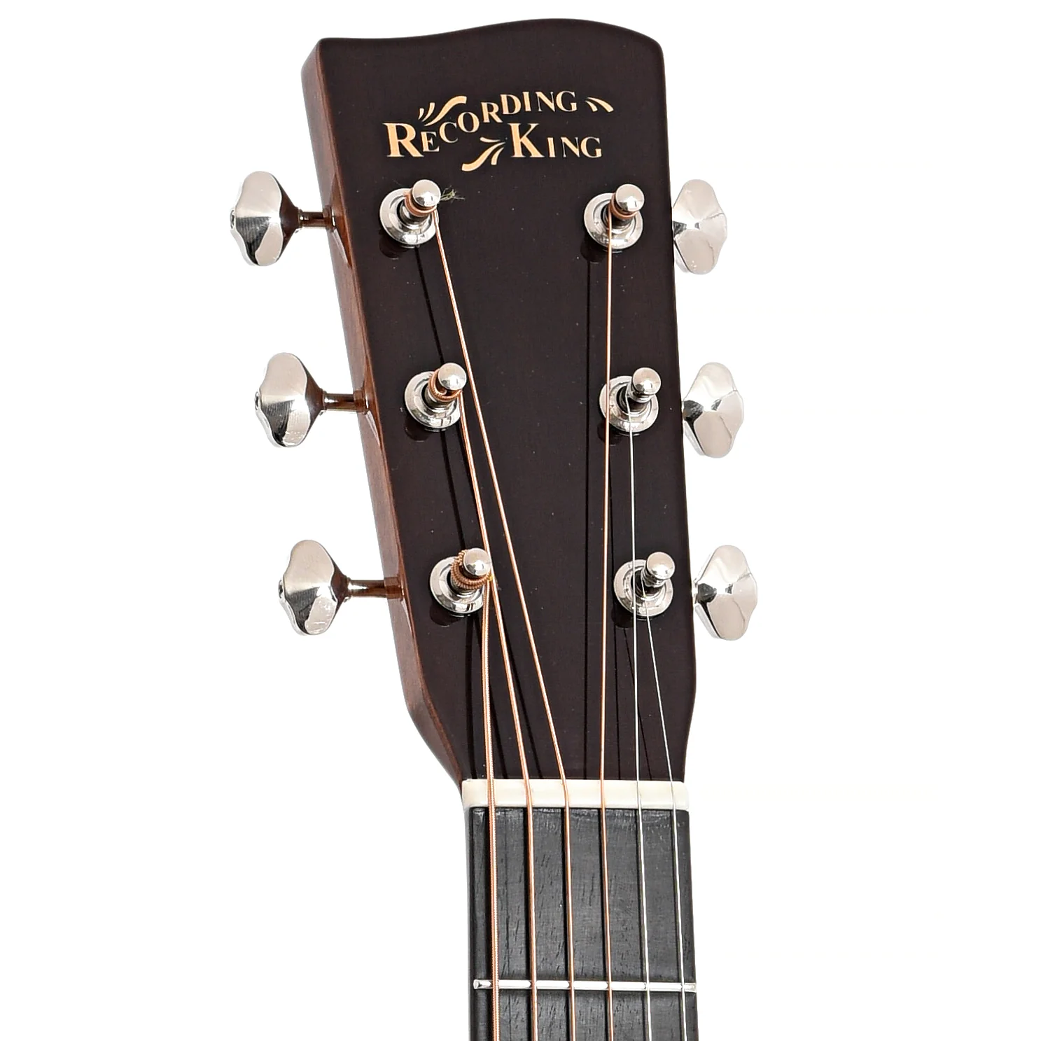 Recording King Tonewood Reserve Koa 00 Cutaway Acoustic Guitar - Image 9
