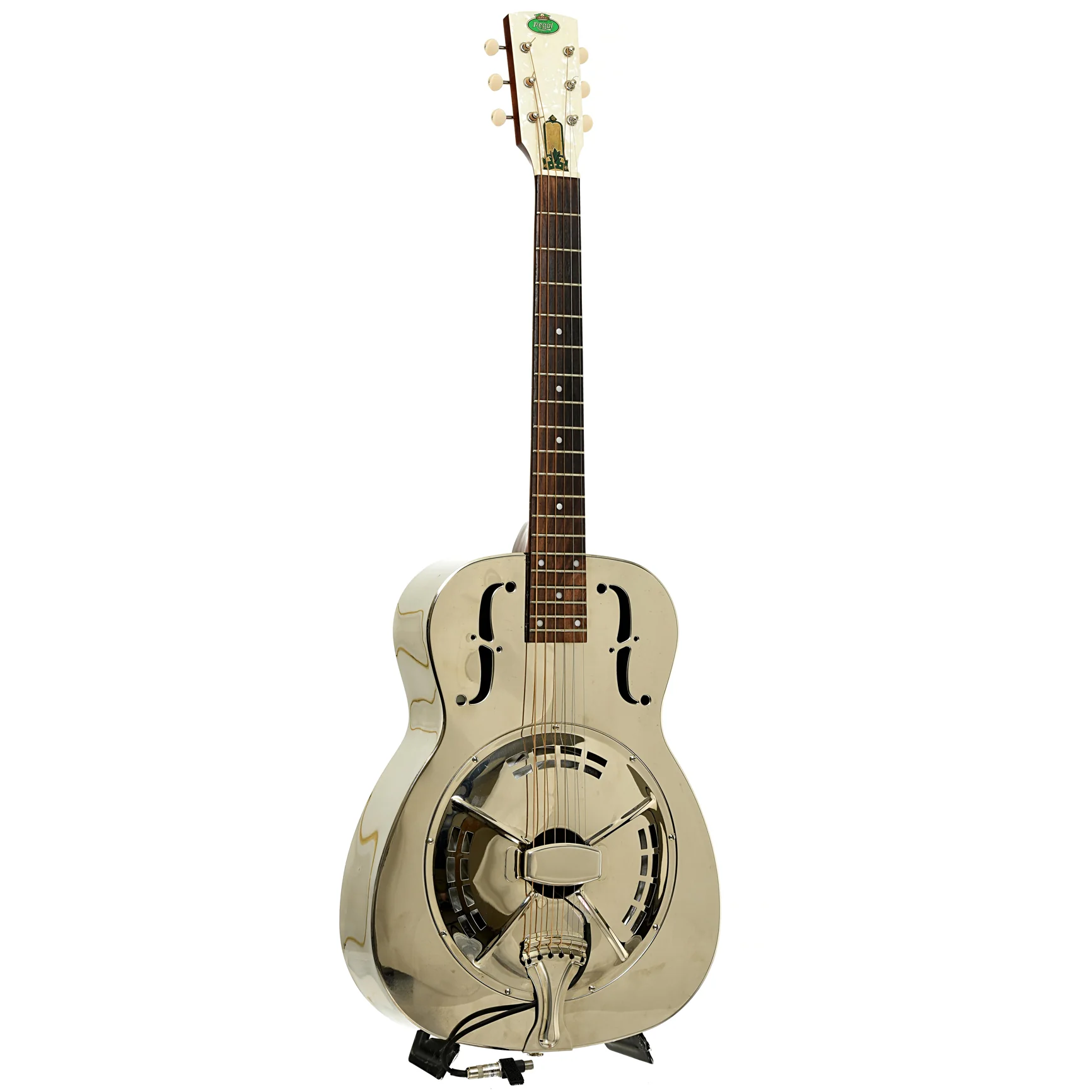 Regal RC-4 Roundneck Resonator Guitar (2016) - Image 3