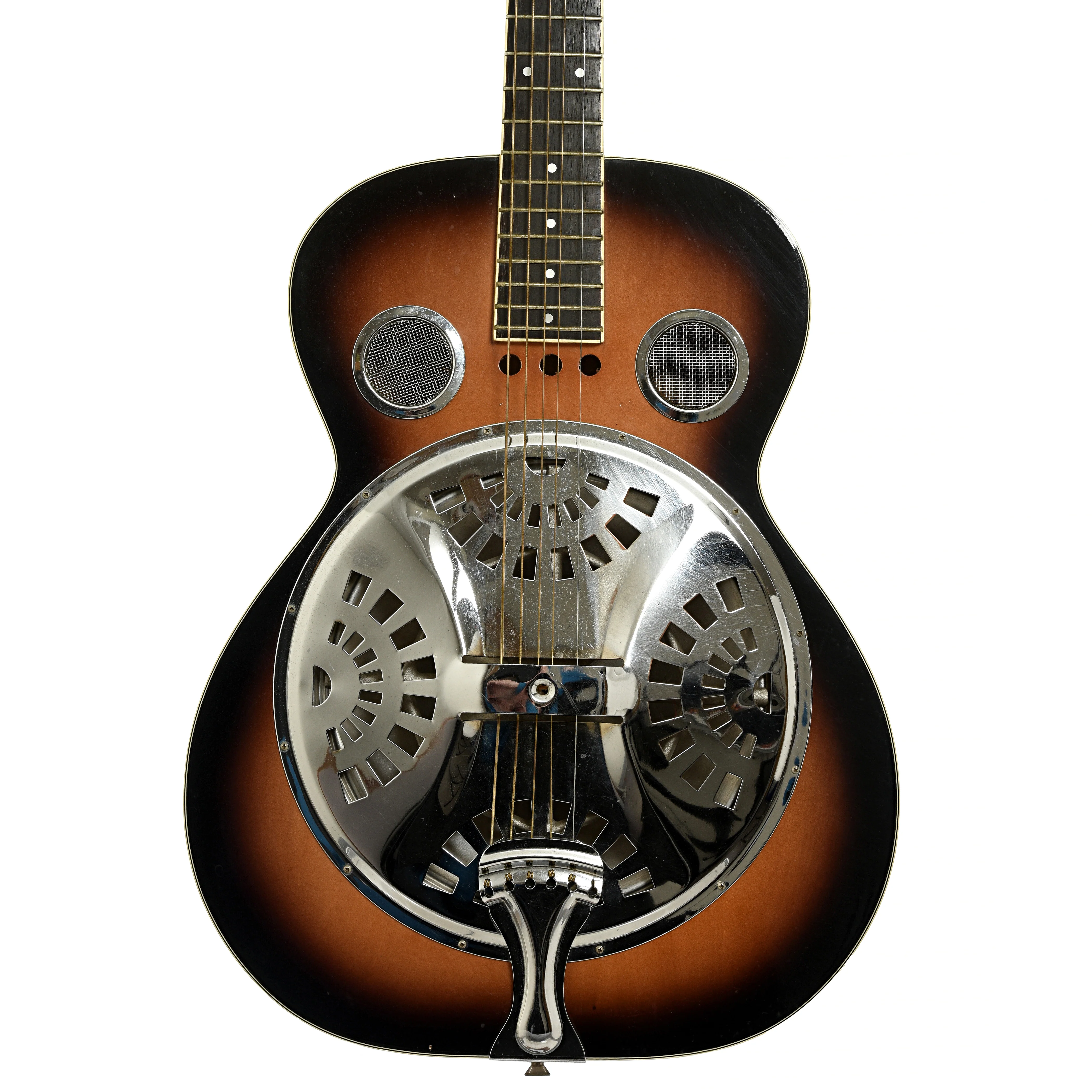 Regal RD65 Roundneck Resonator Guitar (1990s) - Image 2