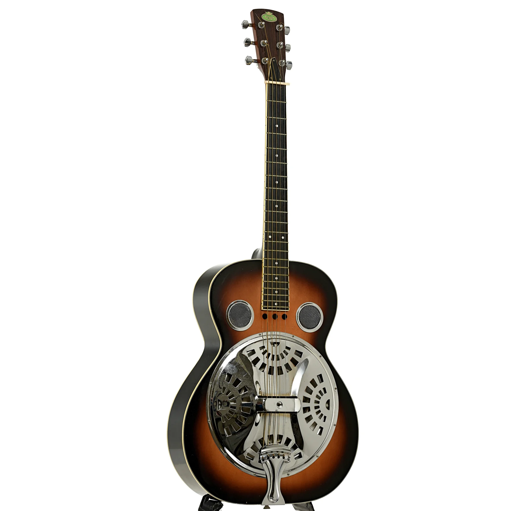 Regal RD65 Roundneck Resonator Guitar (1990s) - Image 3