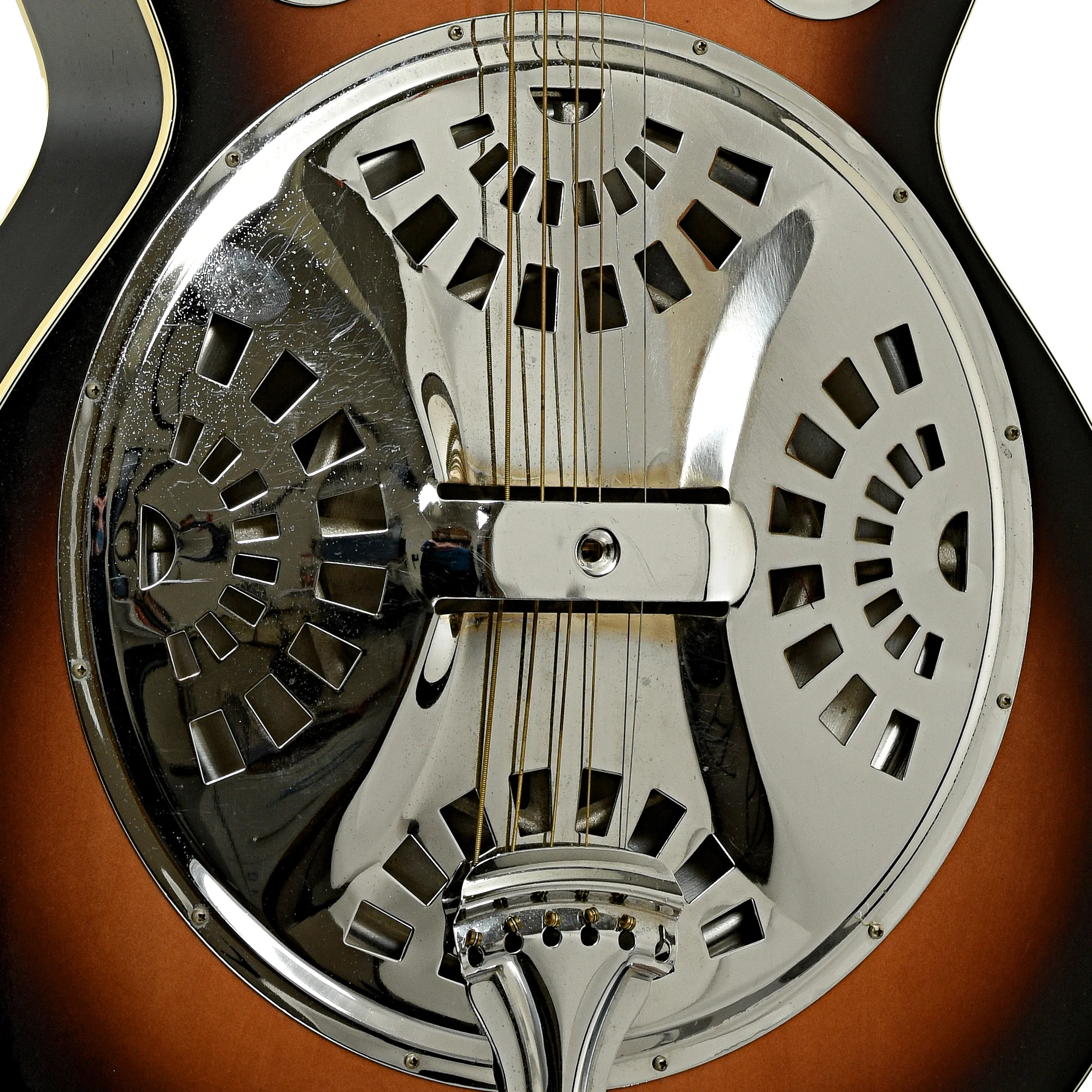 Regal RD65 Roundneck Resonator Guitar (1990s) - Image 6