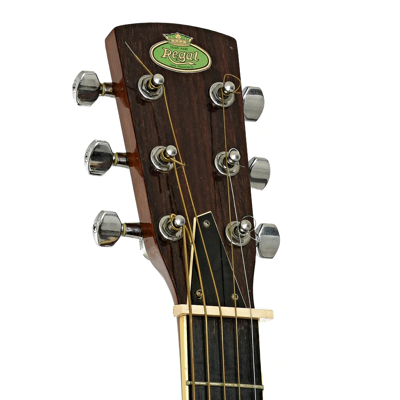 Regal RD65 Roundneck Resonator Guitar (1990s) - Image 8