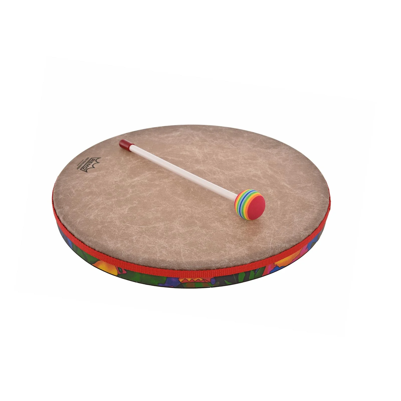 Remo Kids Percussion 14in Hand Drum, Rain Forest Finish