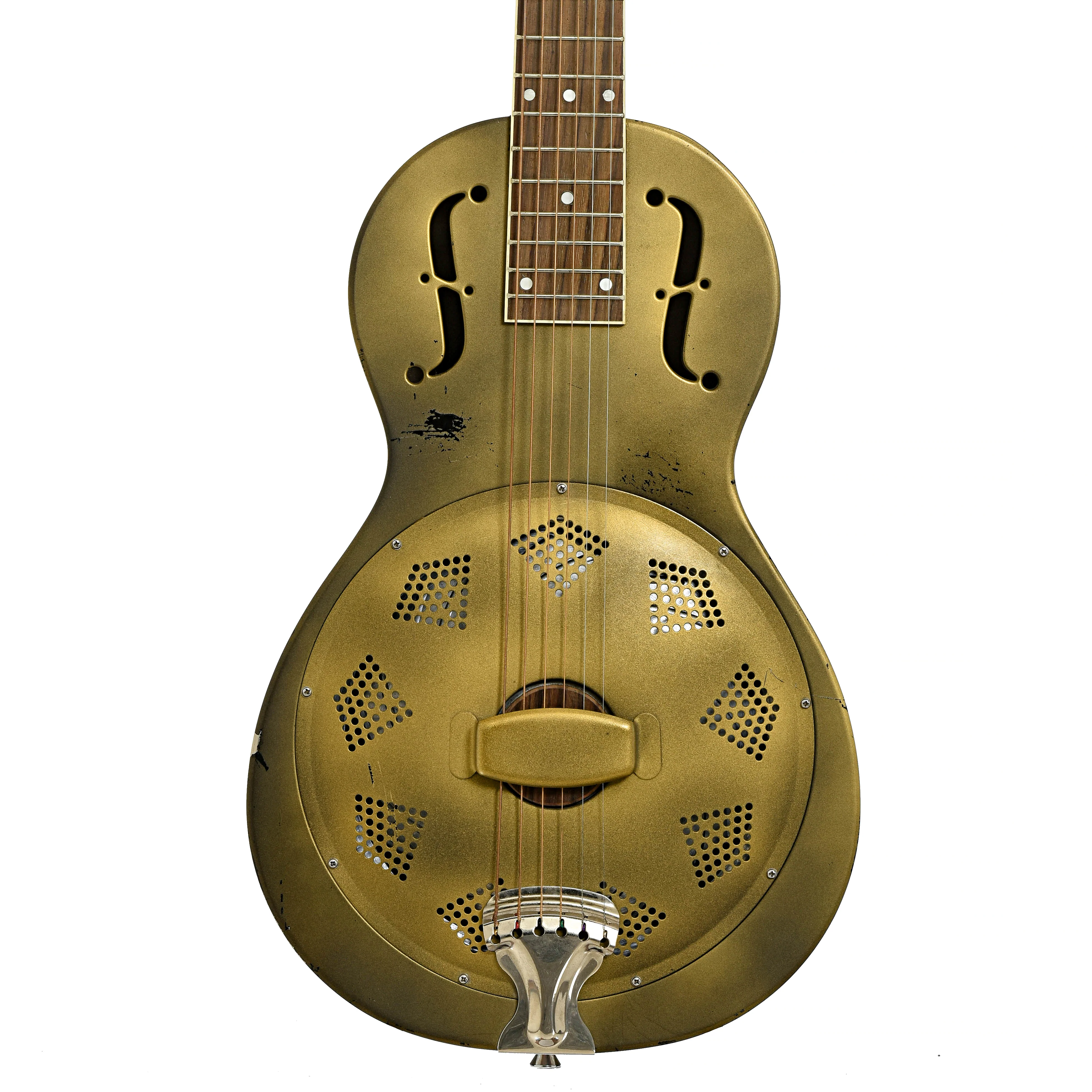 Republic Parlor Resolian Roundneck Resonator Guitar (2013) - Image 2