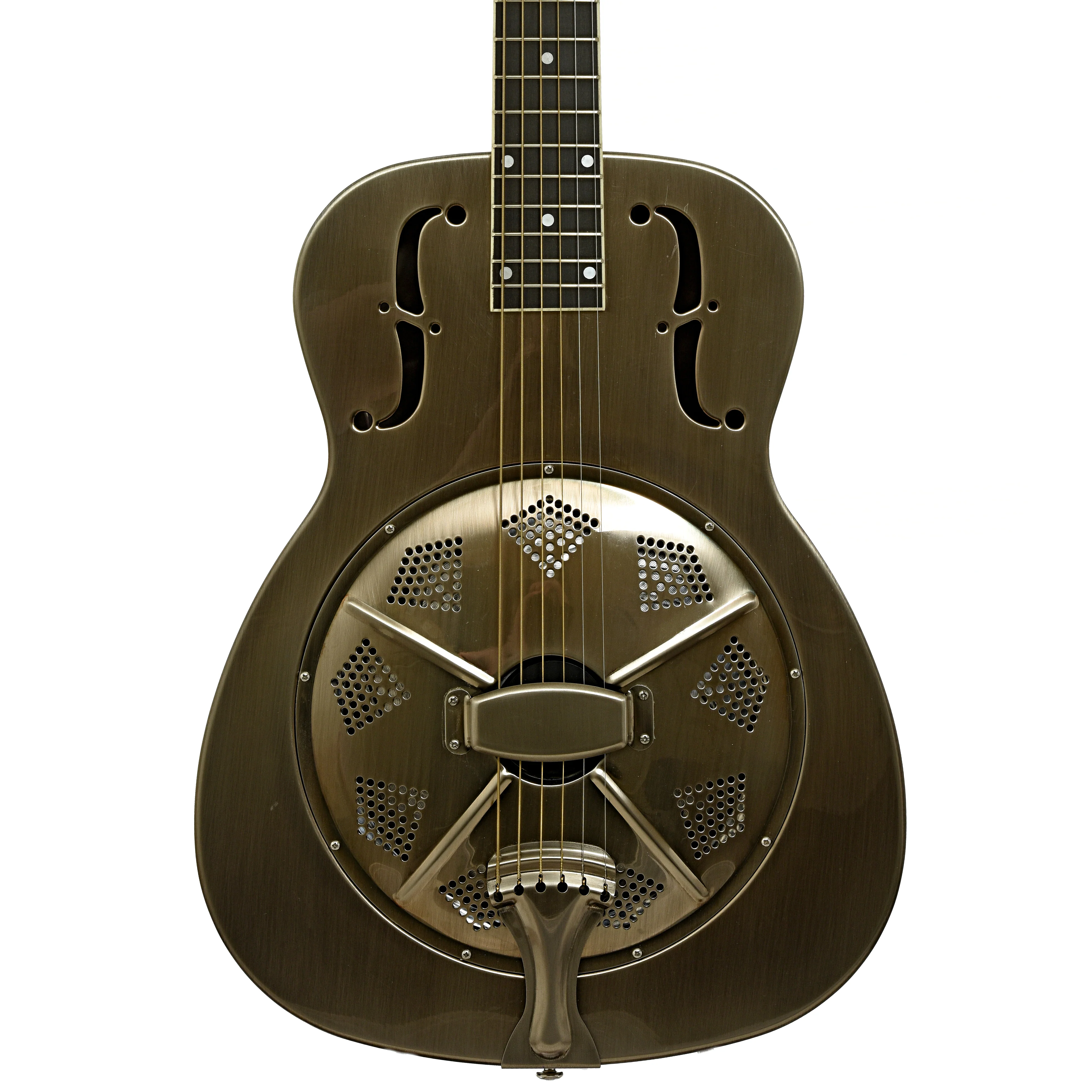 Republic Resolian Relic Nickel Roundneck Resonator Guitar (recent) - Image 2