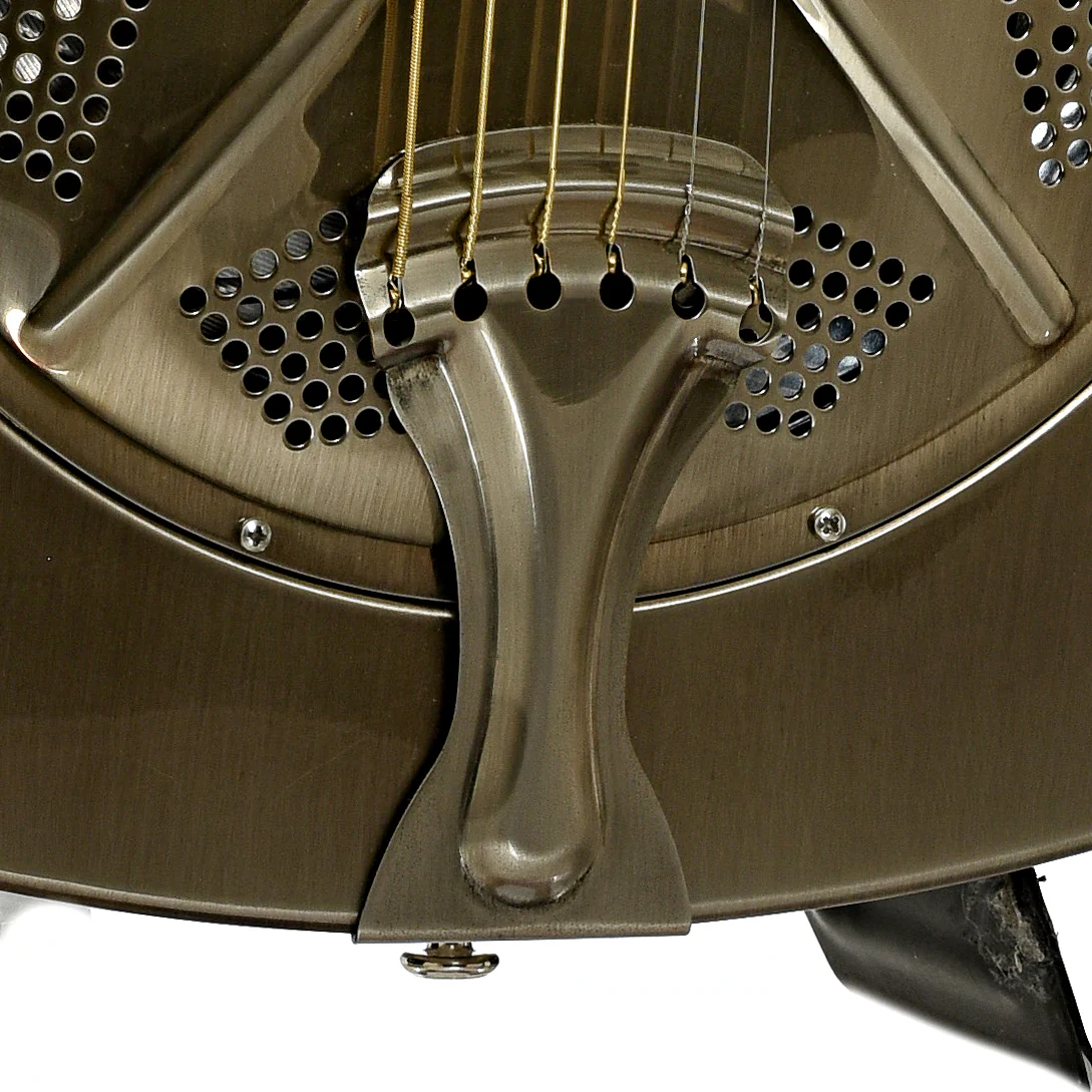 Republic Resolian Relic Nickel Roundneck Resonator Guitar (recent) - Image 5