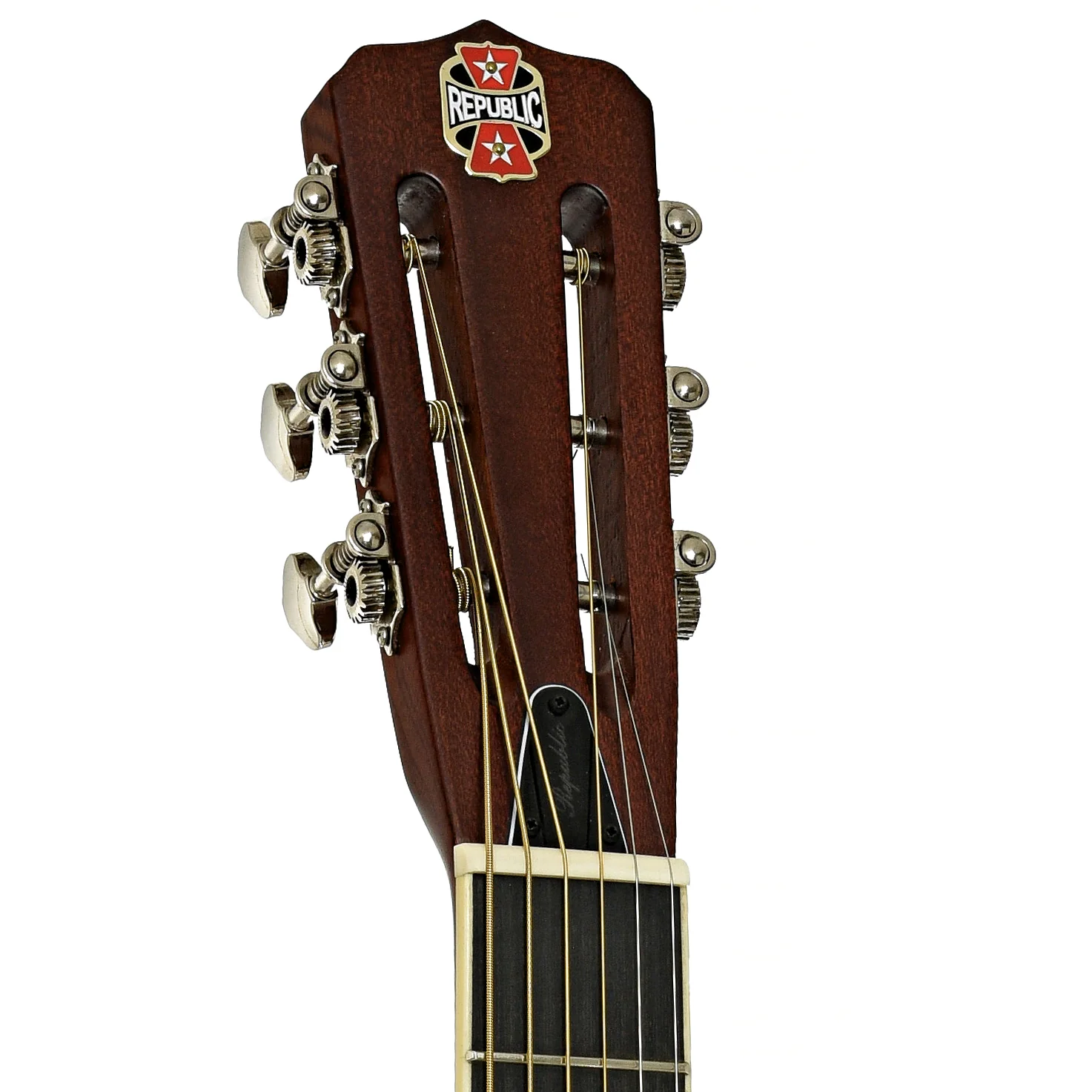 Republic Resolian Relic Nickel Roundneck Resonator Guitar (recent) - Image 8