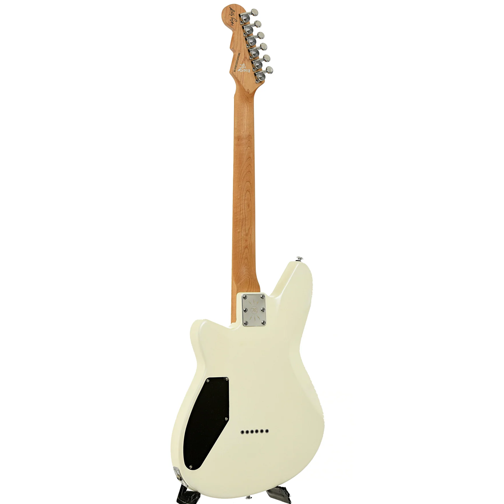 Reverend Billy Corgan Signature Electric Guitar, Satin Pearl White - Image 12