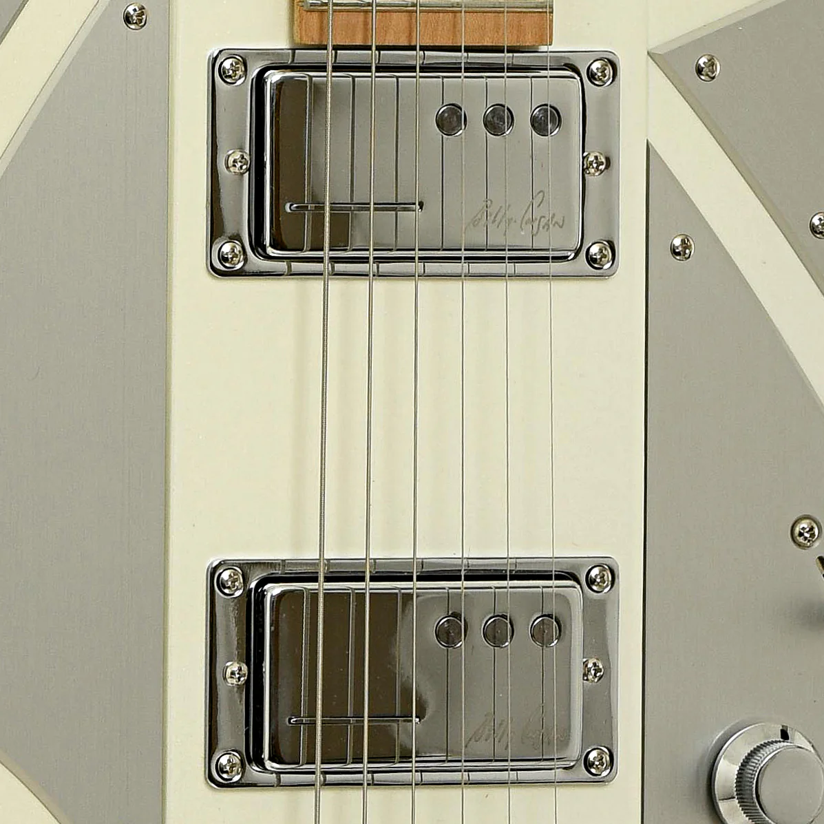 Reverend Billy Corgan Signature Electric Guitar, Satin Pearl White - Image 6