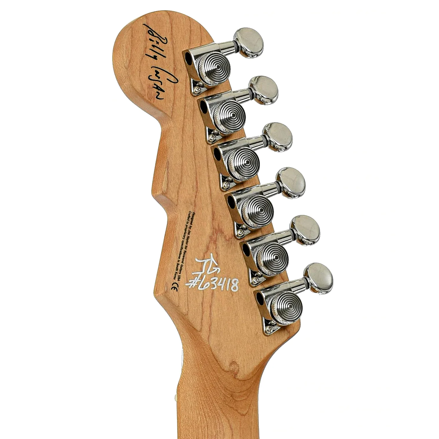 Reverend Billy Corgan Signature Electric Guitar, Satin Pearl White - Image 9