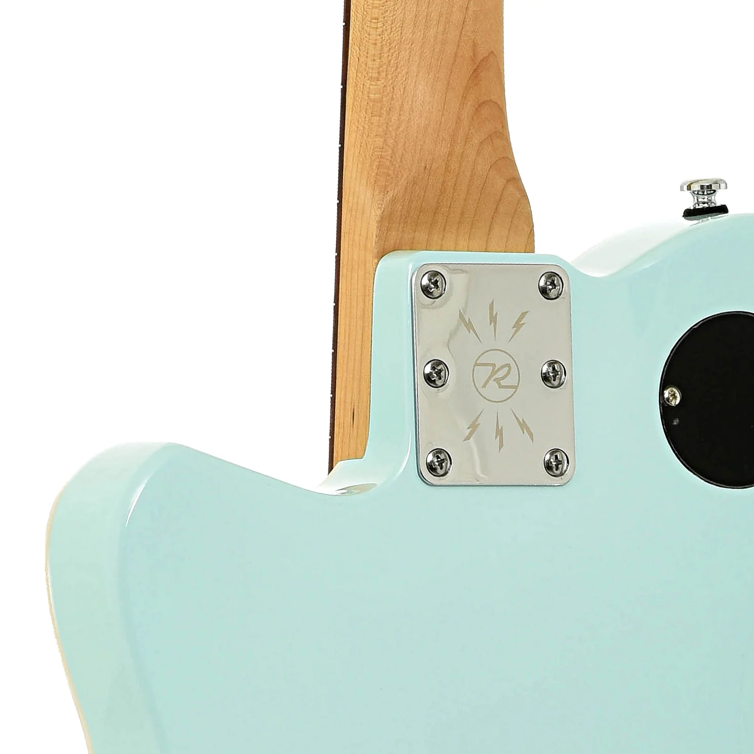 Reverend Charger 290 Bigsby Electric Guitar, Chronic Blue - Image 10
