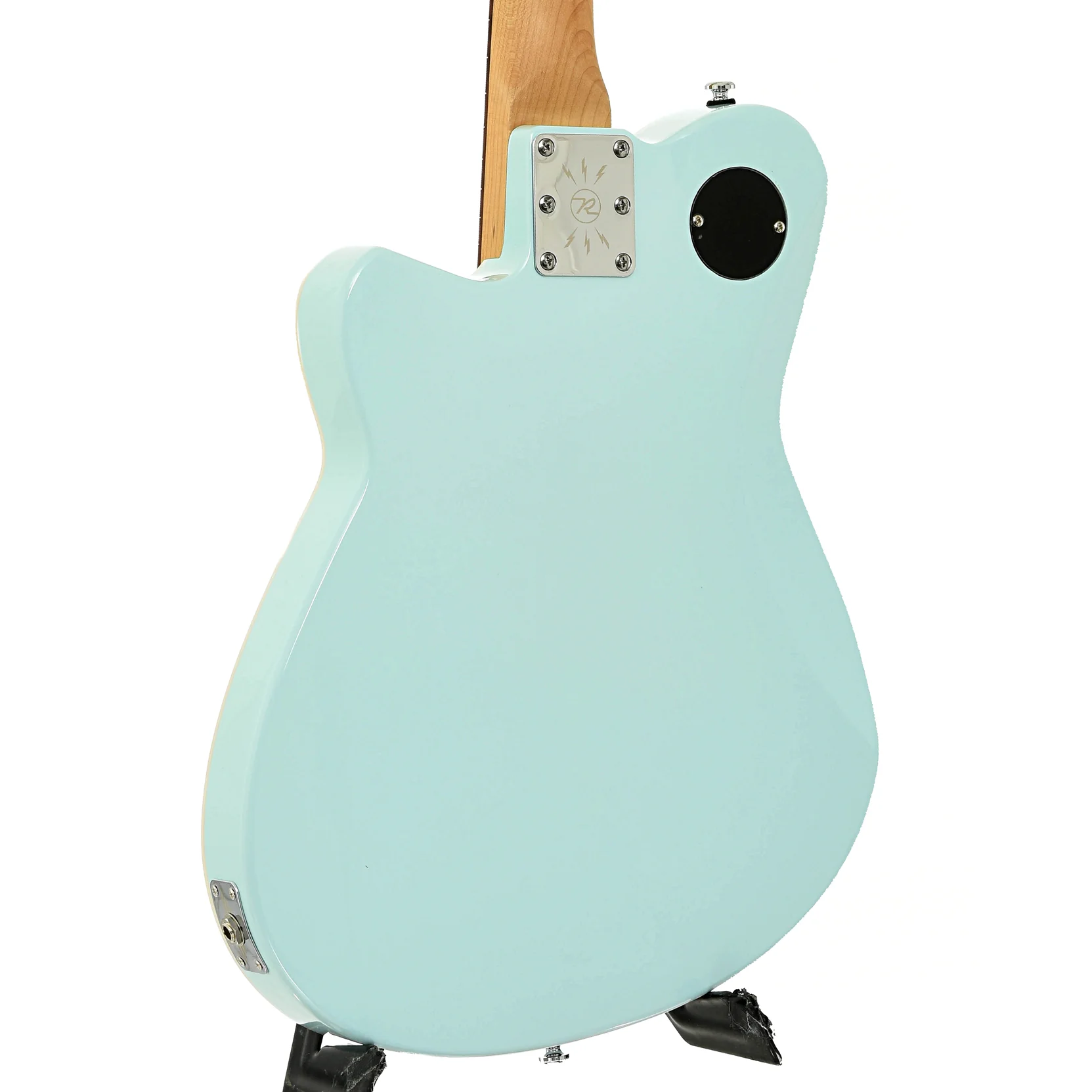 Reverend Charger 290 Bigsby Electric Guitar, Chronic Blue - Image 11