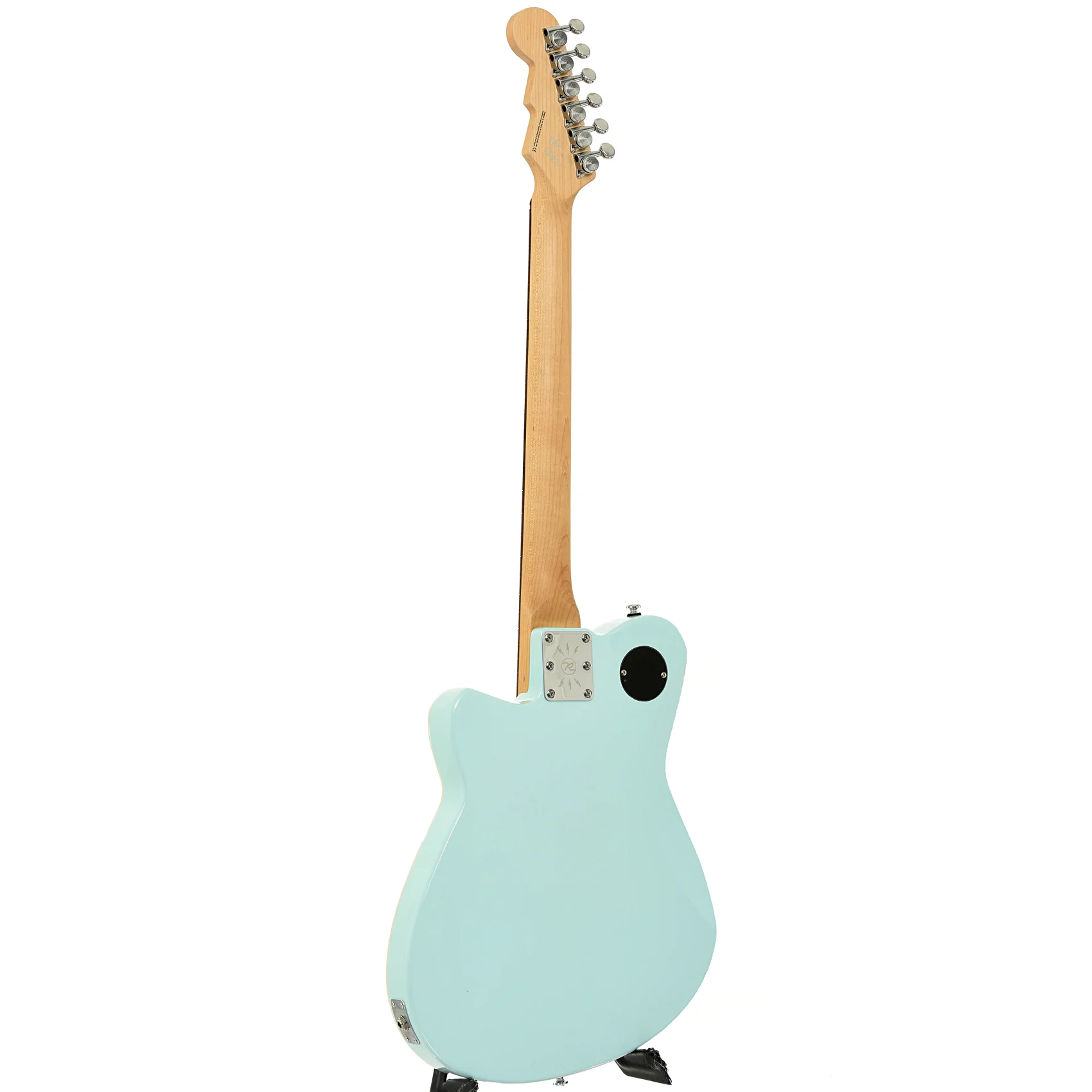 Reverend Charger 290 Bigsby Electric Guitar, Chronic Blue - Image 12