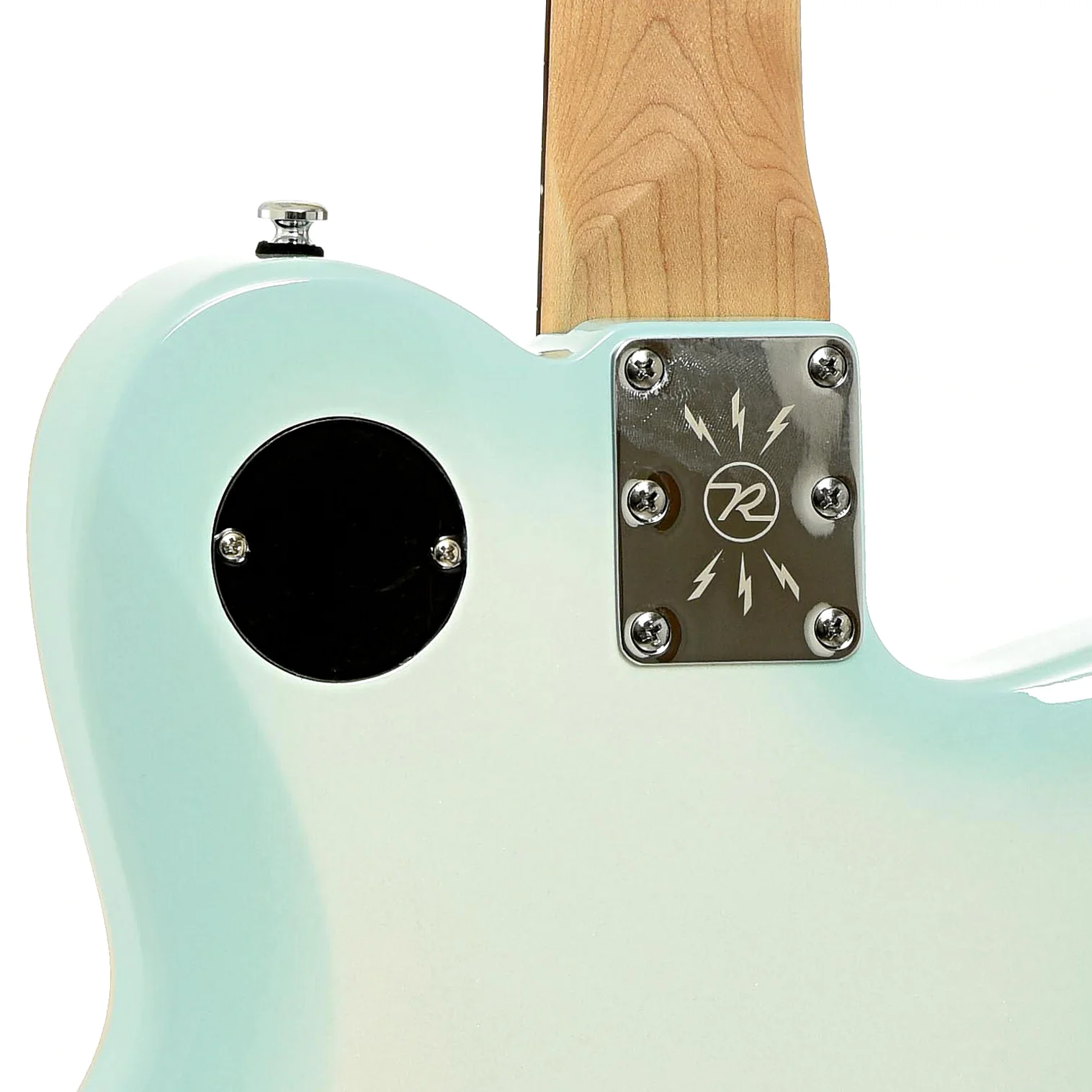 Reverend Double Agent OG, Left Handed Electric Guitar, Chronic Blue Burst - Image 10