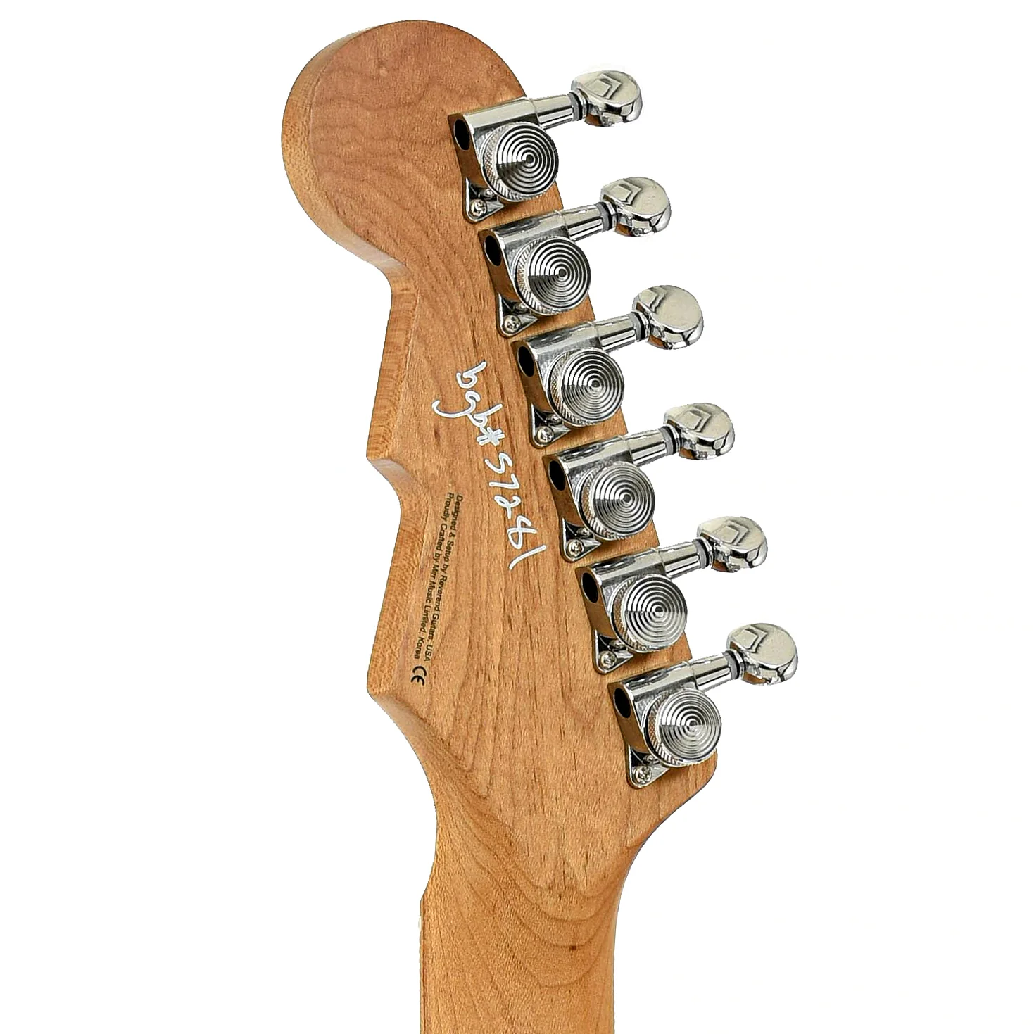 Reverend Double Agent OG Electric Guitar, Midnight Black - Image 9