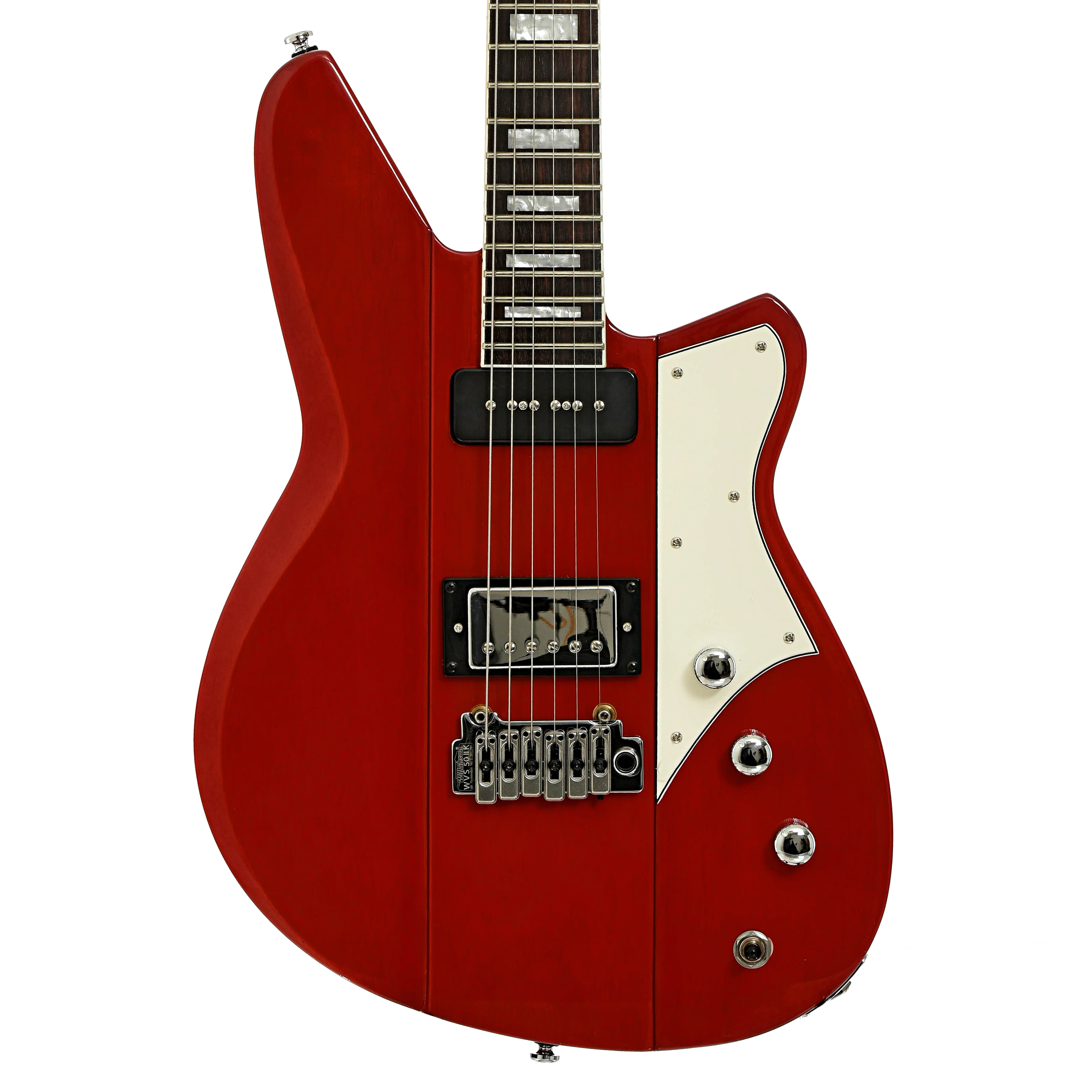Reverend Warhawk DAW Electric Guitar, Transparent Cherry - Image 2