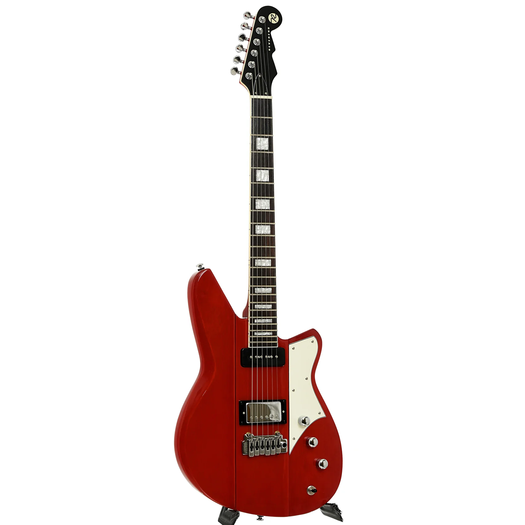 Reverend Warhawk DAW Electric Guitar, Transparent Cherry - Image 3