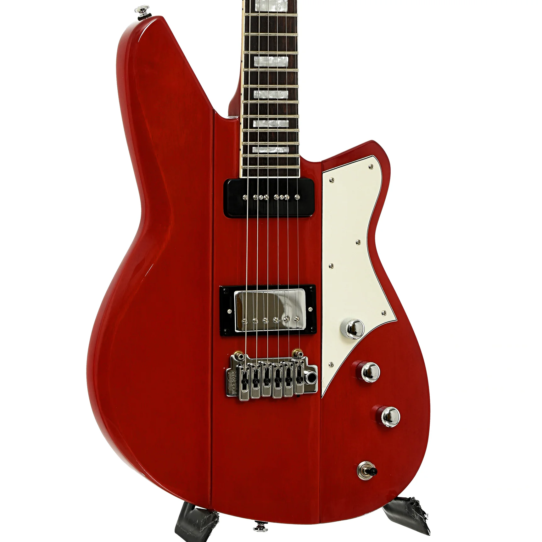Reverend Warhawk DAW Electric Guitar, Transparent Cherry - Image 4