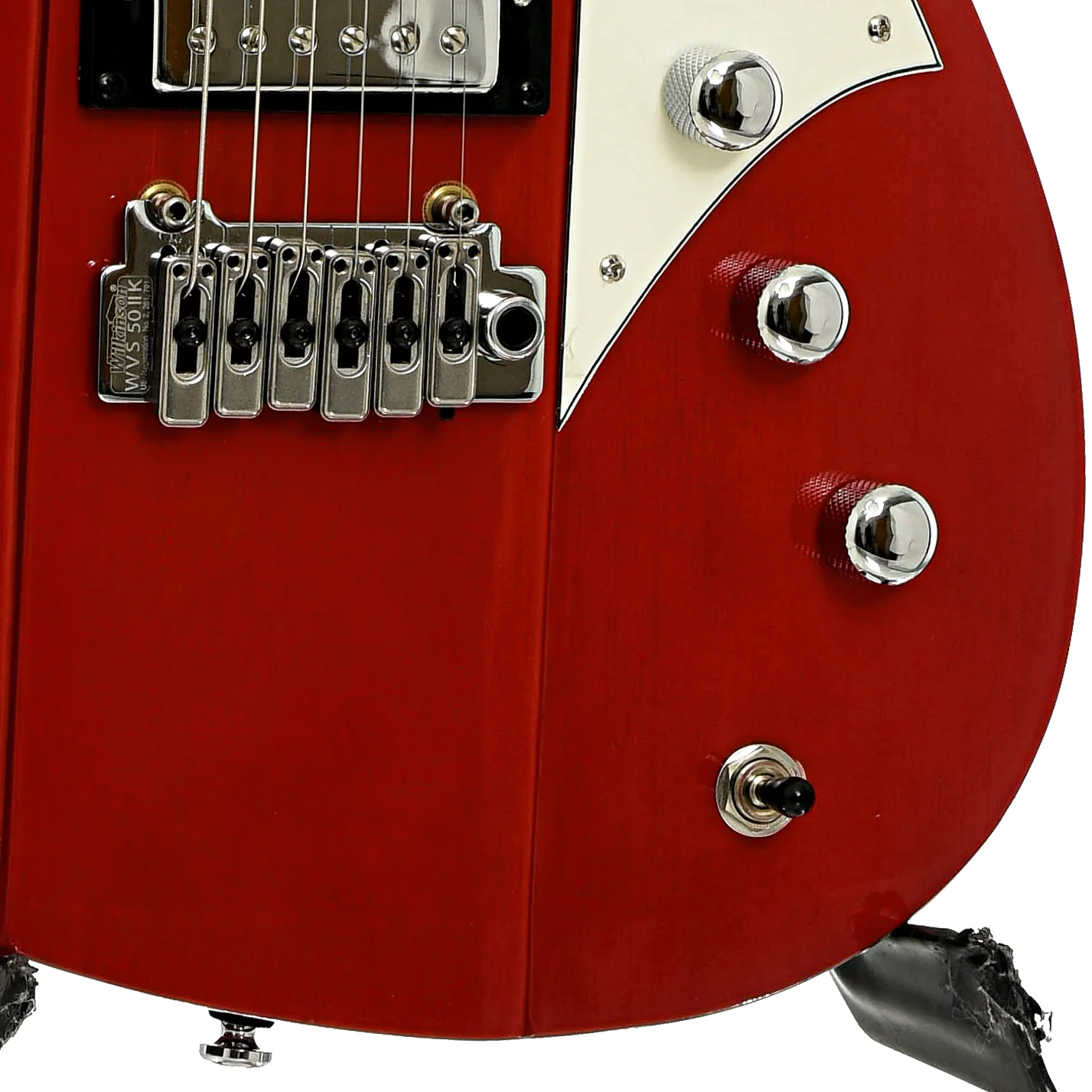 Reverend Warhawk DAW Electric Guitar, Transparent Cherry - Image 5