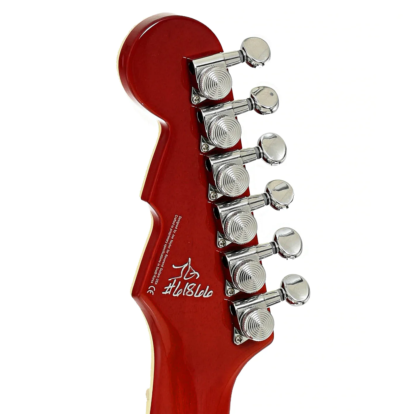 Reverend Warhawk DAW Electric Guitar, Transparent Cherry - Image 9