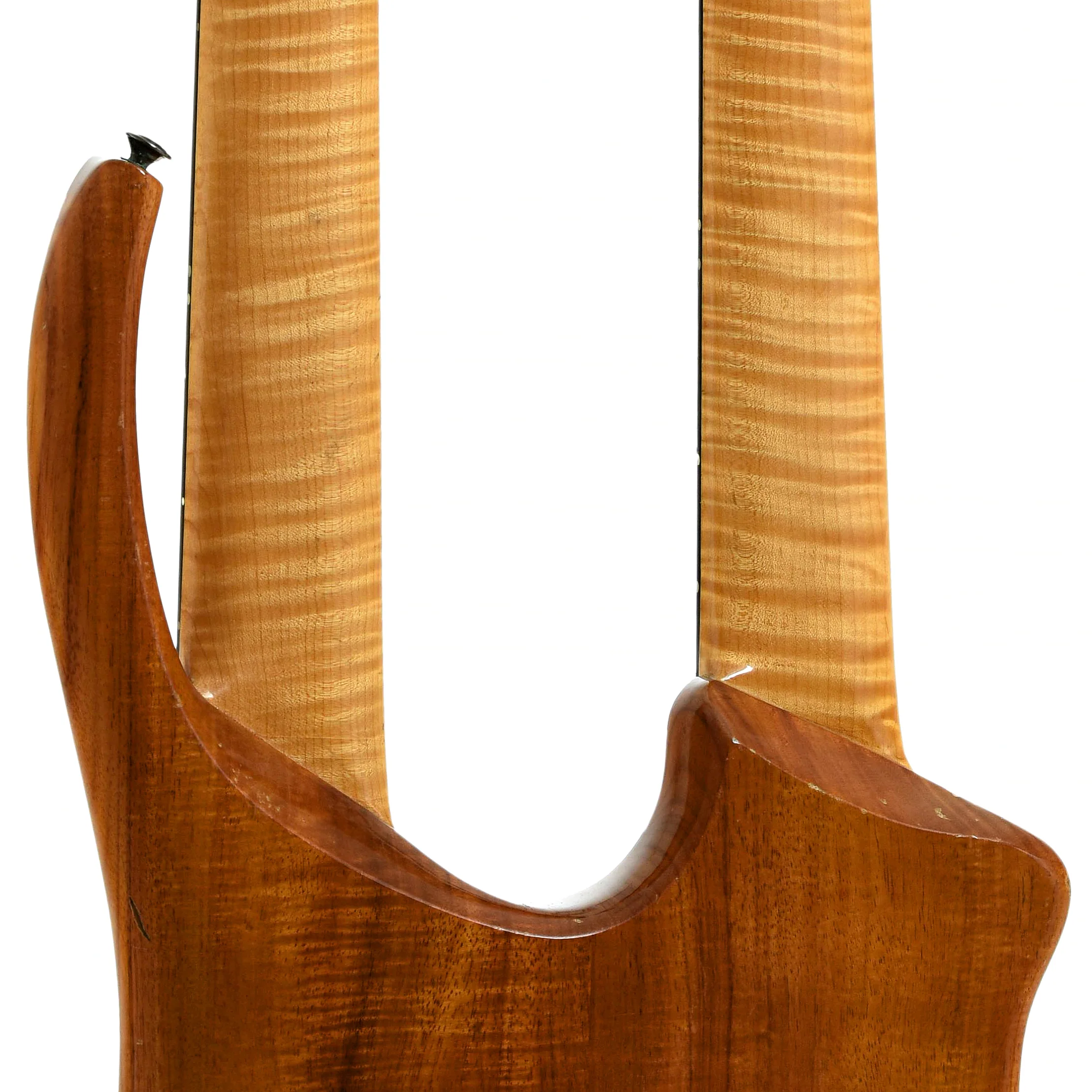 Ed Reynolds Custom Double Neck 5-String Electric Bass LH (c.1985) - Image 10